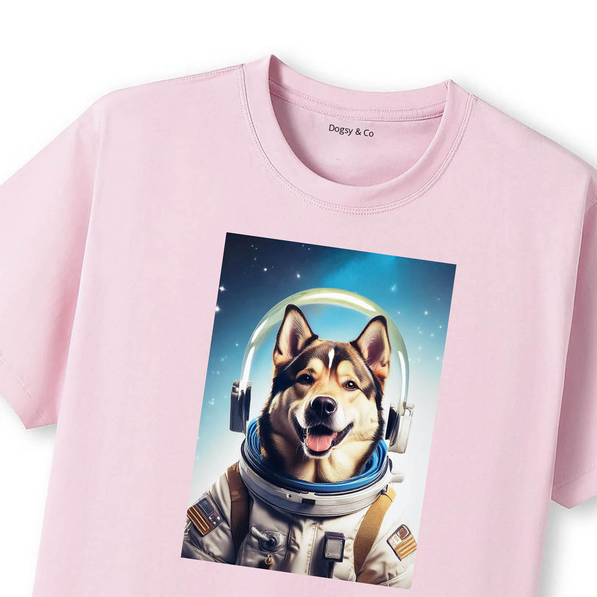 Pink T-Shirt Close Up