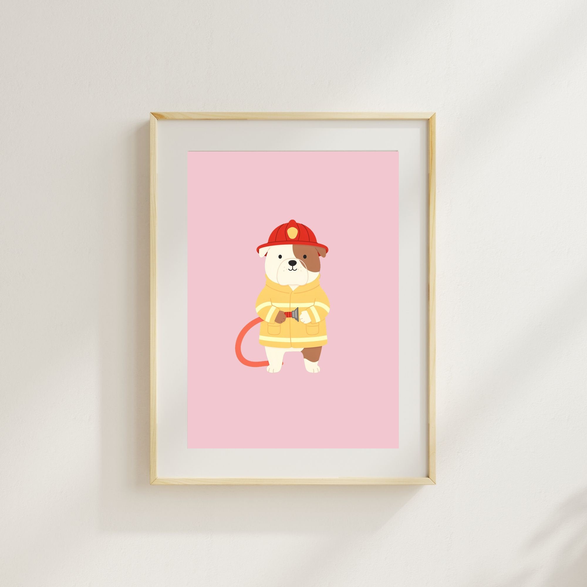 American Bulldog Kids Nursery Wall Art Print Bundle — 22 Dog Costume Designs, 5 Colours, 6 Print Sizes | Digital Download