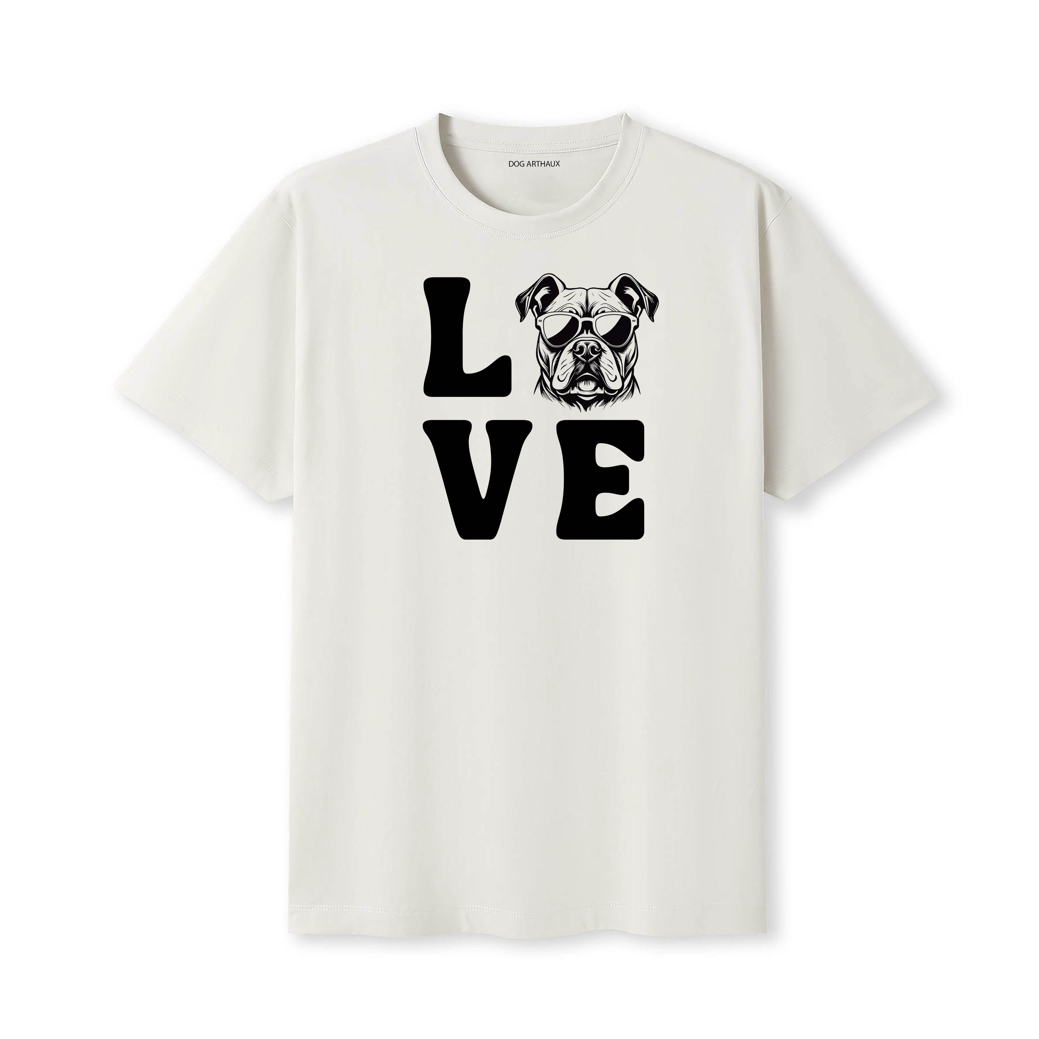 American Bulldog LOVE DOGS Tshirt
