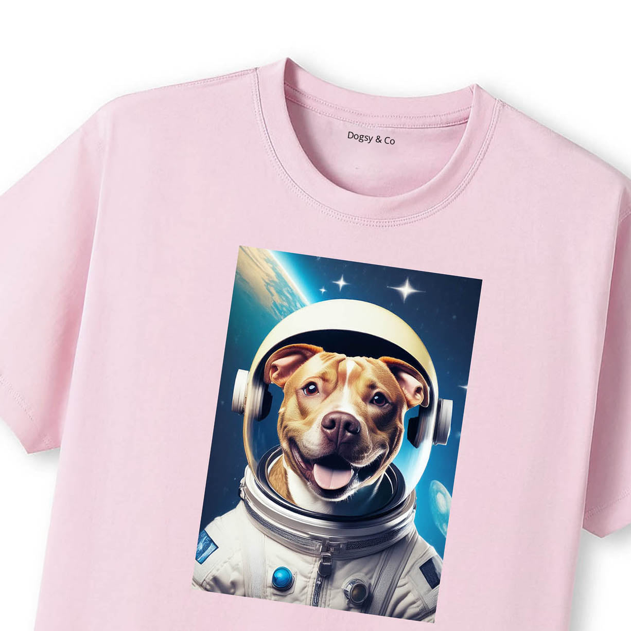 Pink T-Shirt Close Up