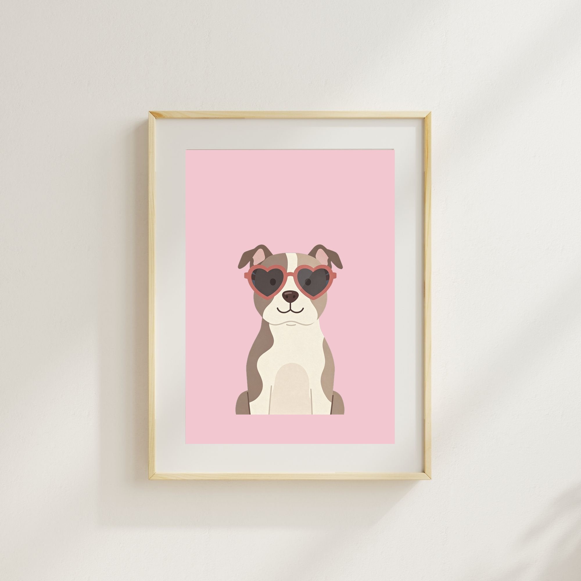 American Staffordshire Terrier Kids Nursery Wall Art Print Bundle — 22 Dog Costume Designs, 5 Colours, 6 Print Sizes | Digital Download