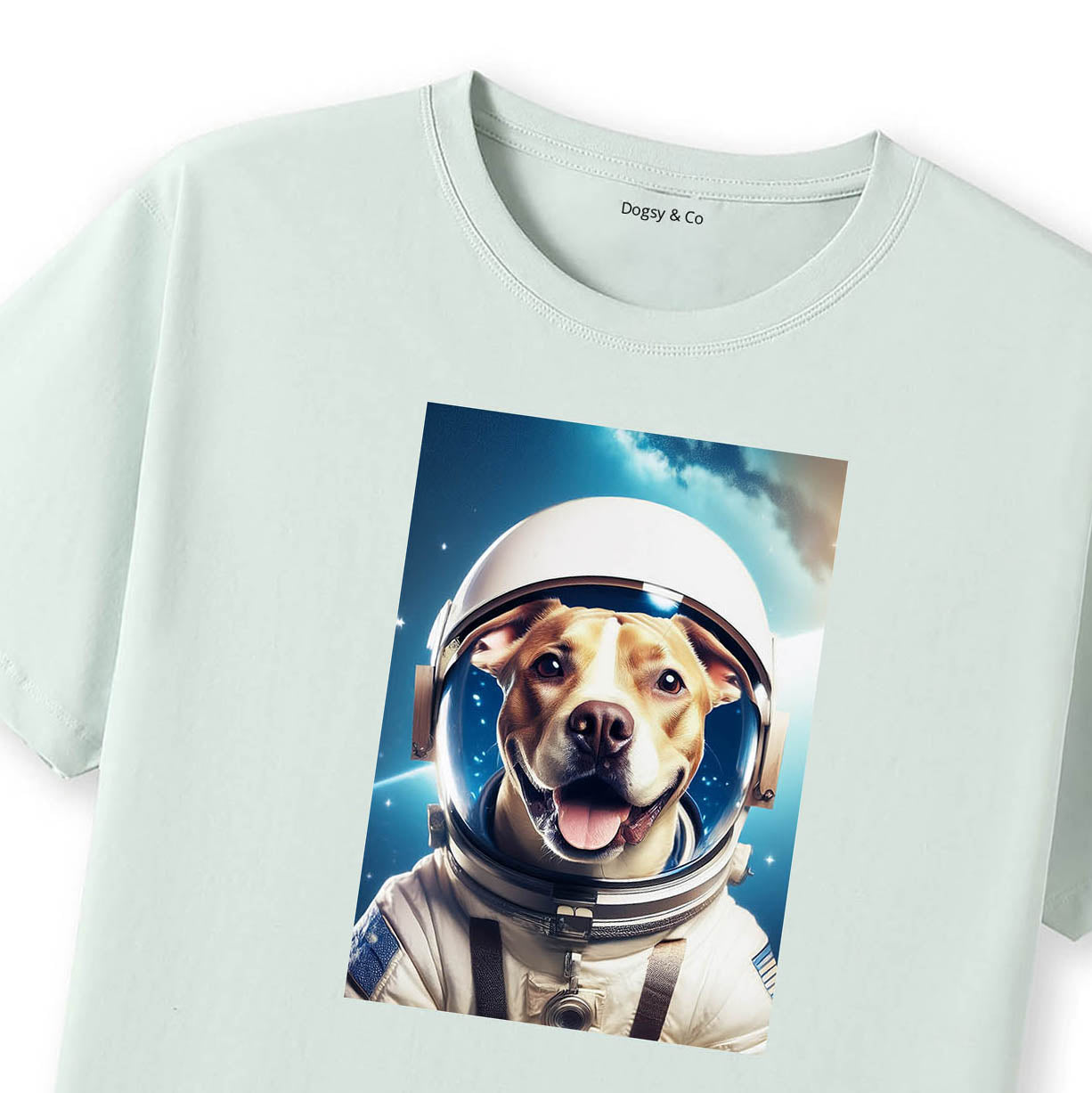 Mint T-Shirt Close Up