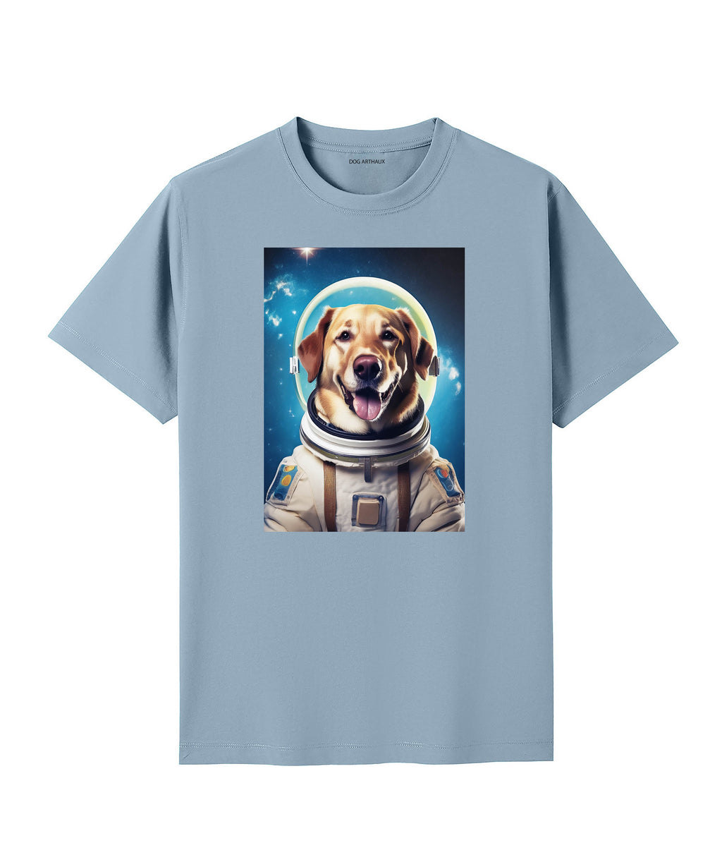 Anatolian Shepherd Astronaut Dog T-shirt - Blue