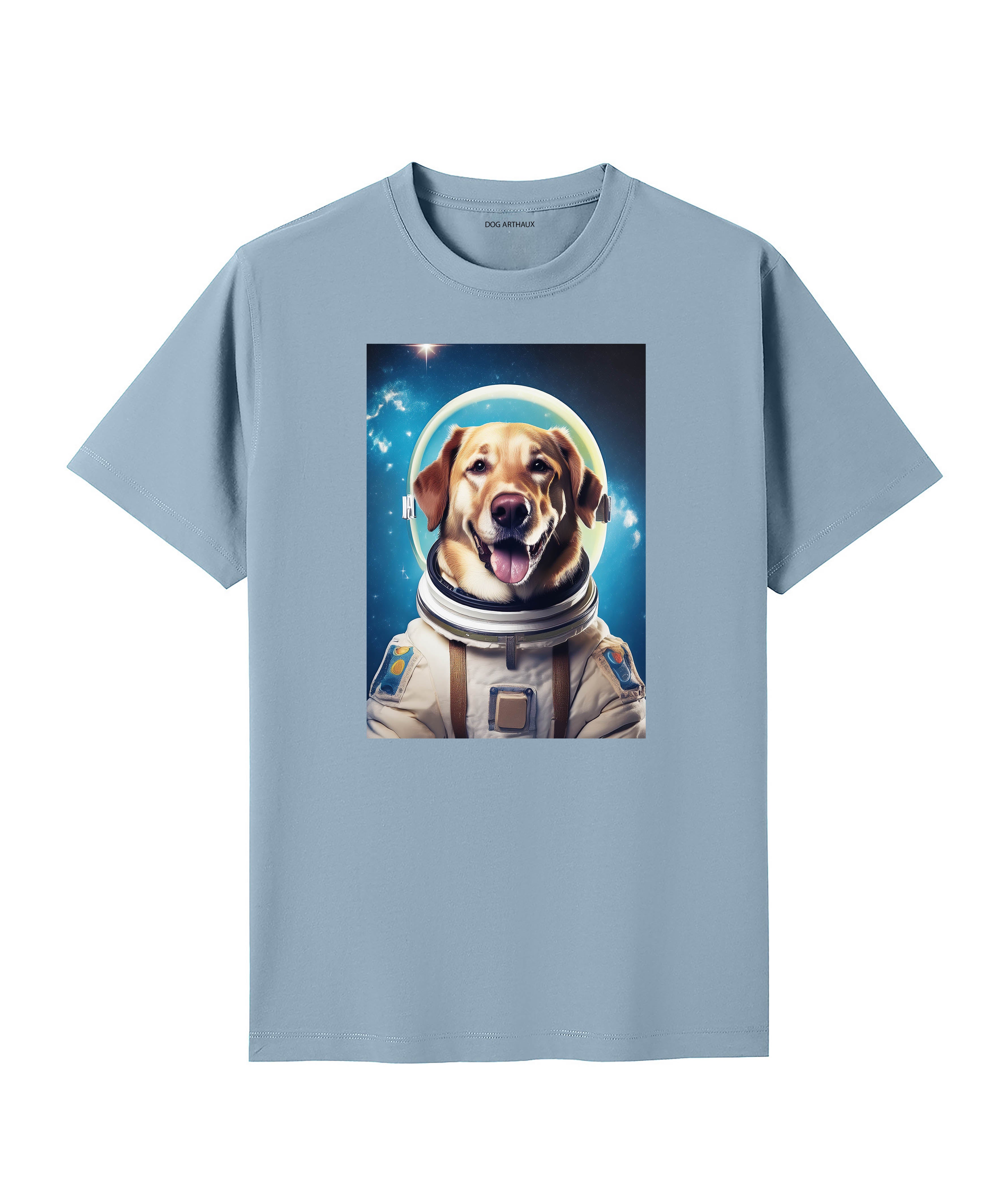 Anatolian Shepherd Astronaut Dog T-shirt - Blue