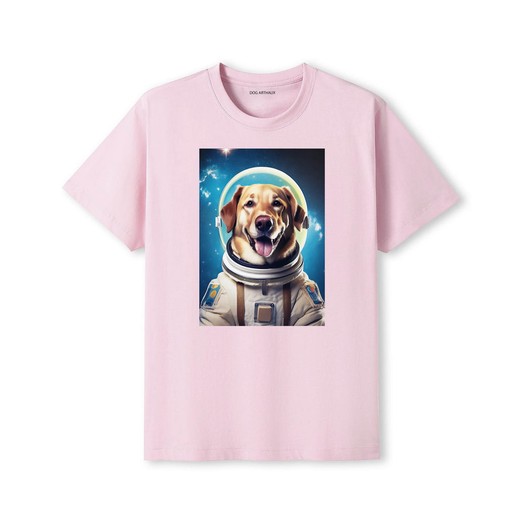 Anatolian Shepherd Astronaut Dog T-shirt - Pink