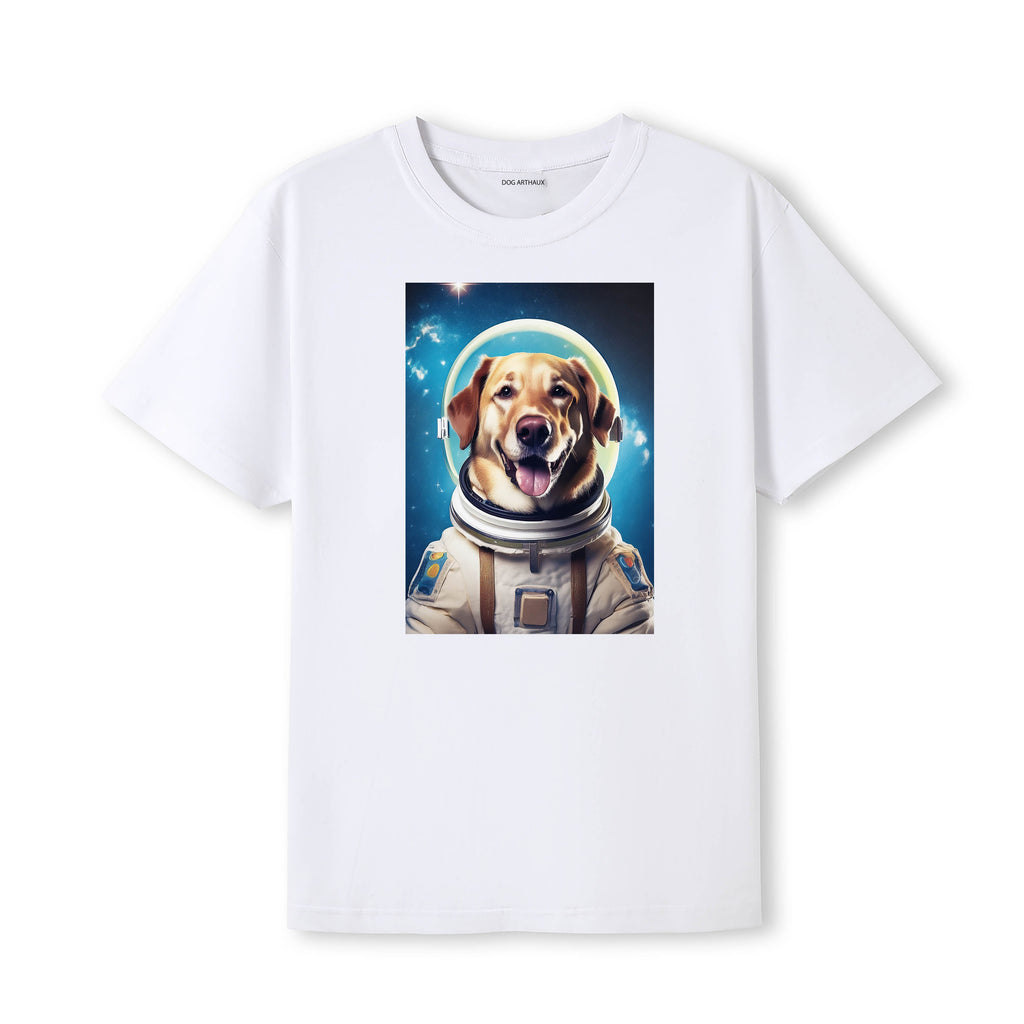 Anatolian Shepherd Astronaut Dog T-shirt - White