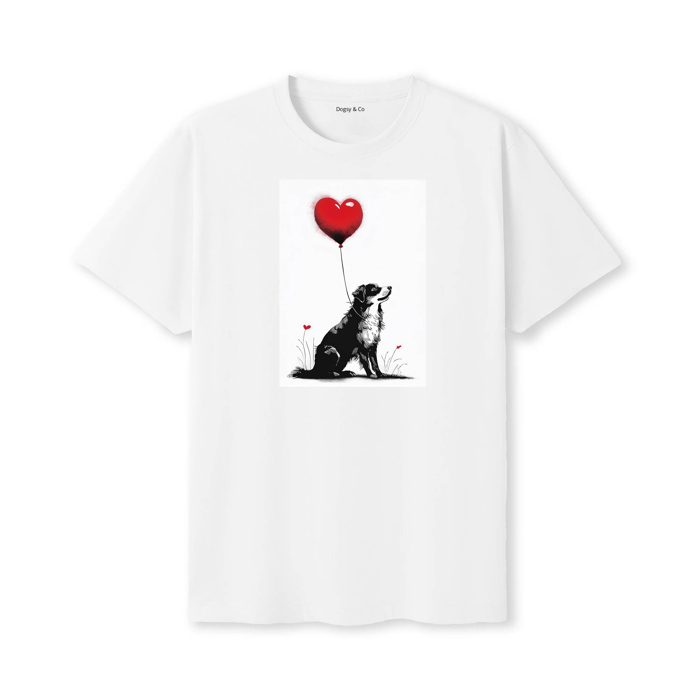Australian Shepherd 1 Dogsy T-Shirt White