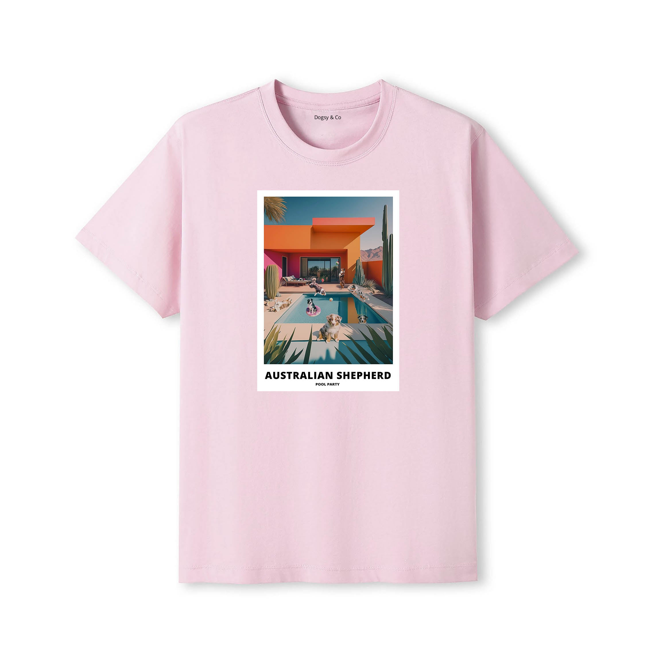 Australian Shepherd Pool Party T-shirt