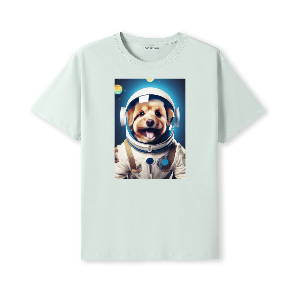 Australian Silky Terrier Astronaut Dog T-shirt - Mint