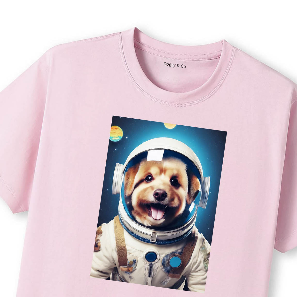 Pink T-Shirt Close Up