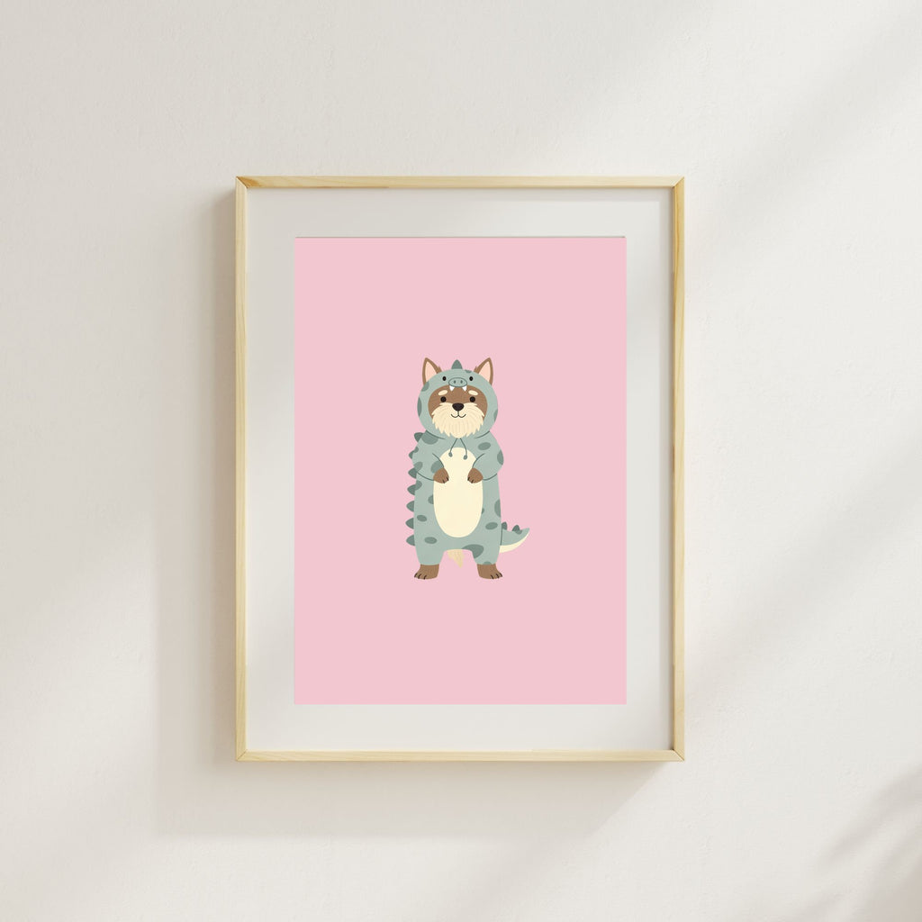 Australian Terrier Kids Nursery Wall Art Print Bundle — 22 Dog Costume Designs, 5 Colours, 6 Print Sizes | Digital Download