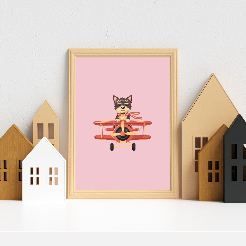 Australian Terrier Kids Nursery Wall Art Print Bundle — 22 Dog Costume Designs, 5 Colours, 6 Print Sizes | Digital Download