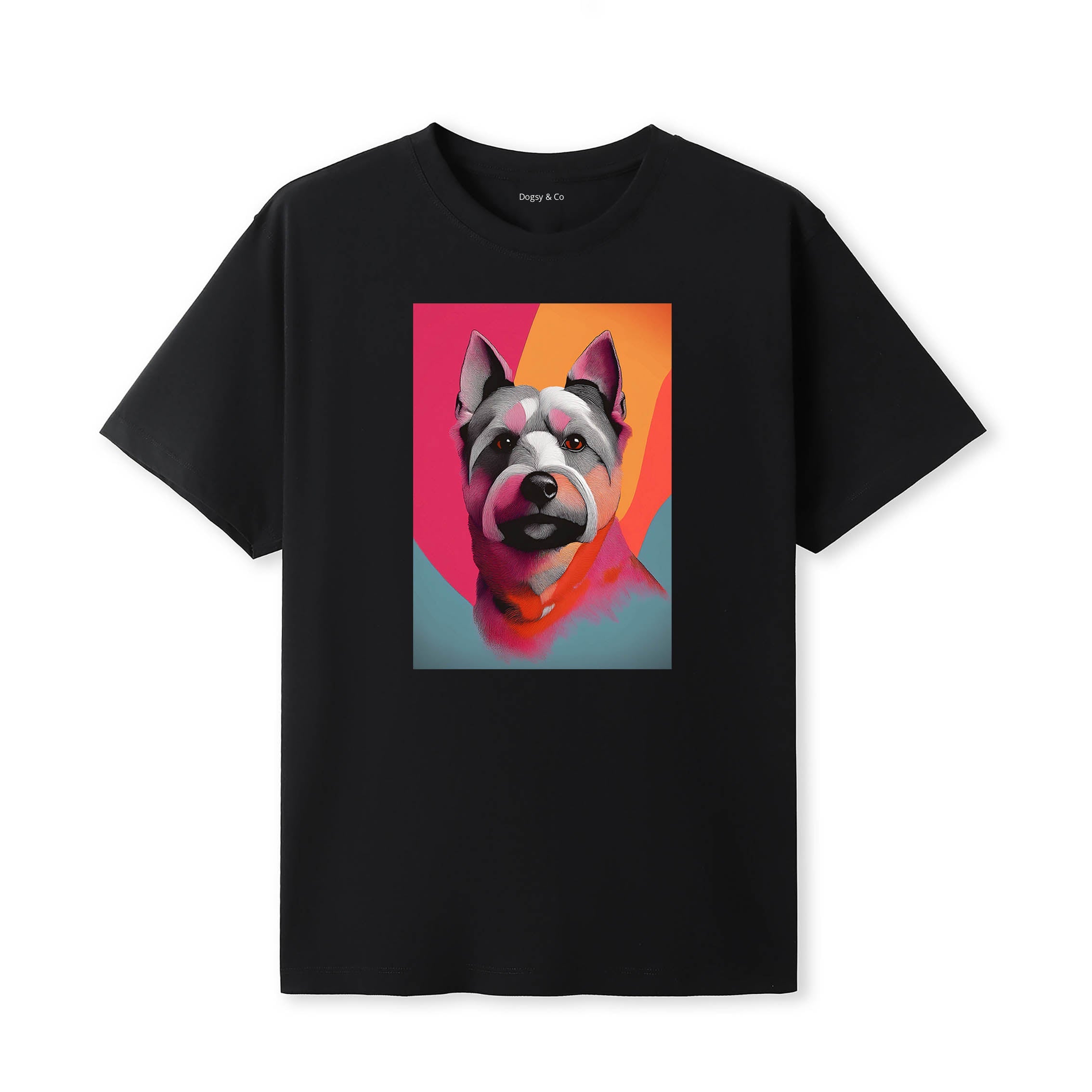 Australian Terrier Mod Pop Dogs T-Shirt Artwork