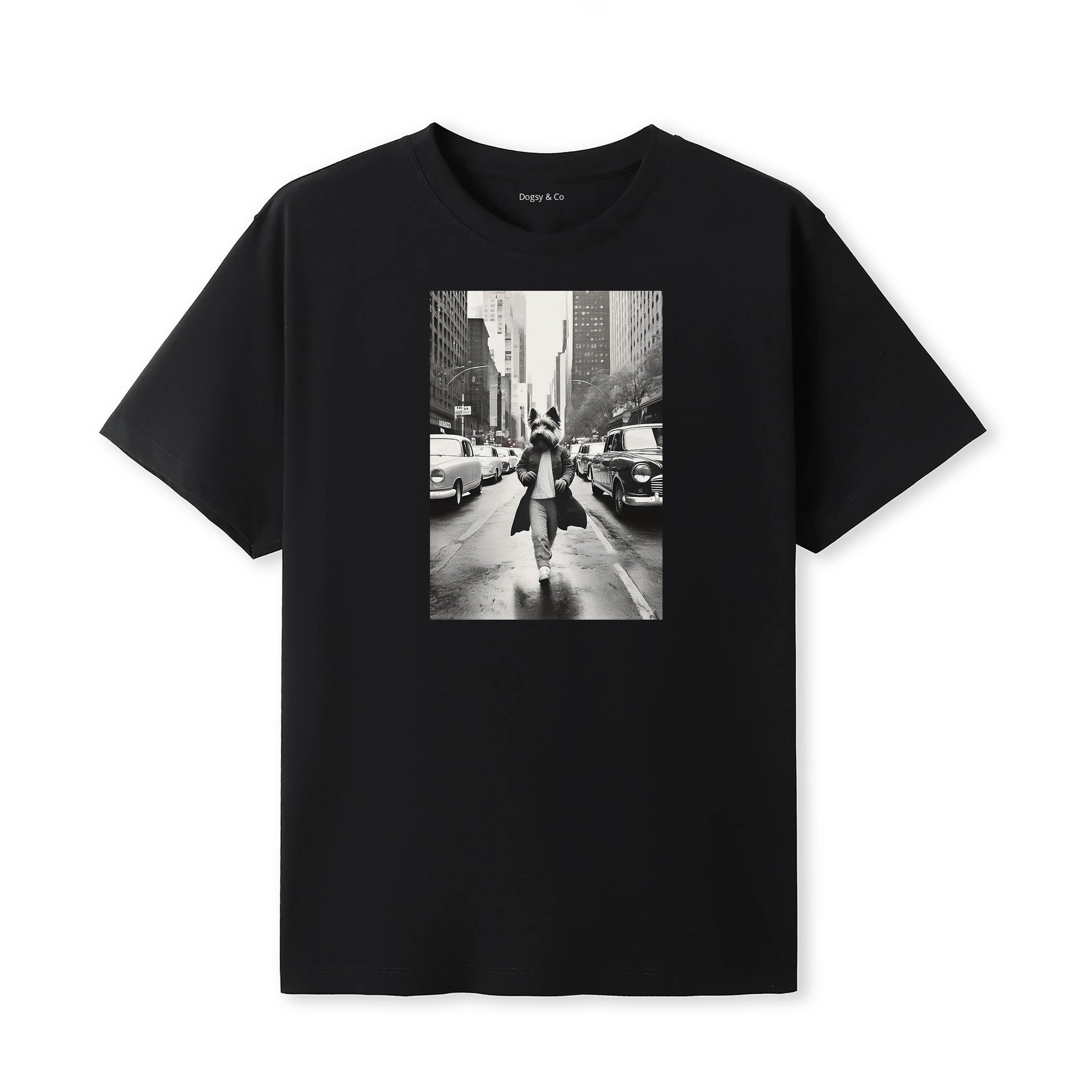 Australian Terrier1 Dogsy Dean T-Shirt Black