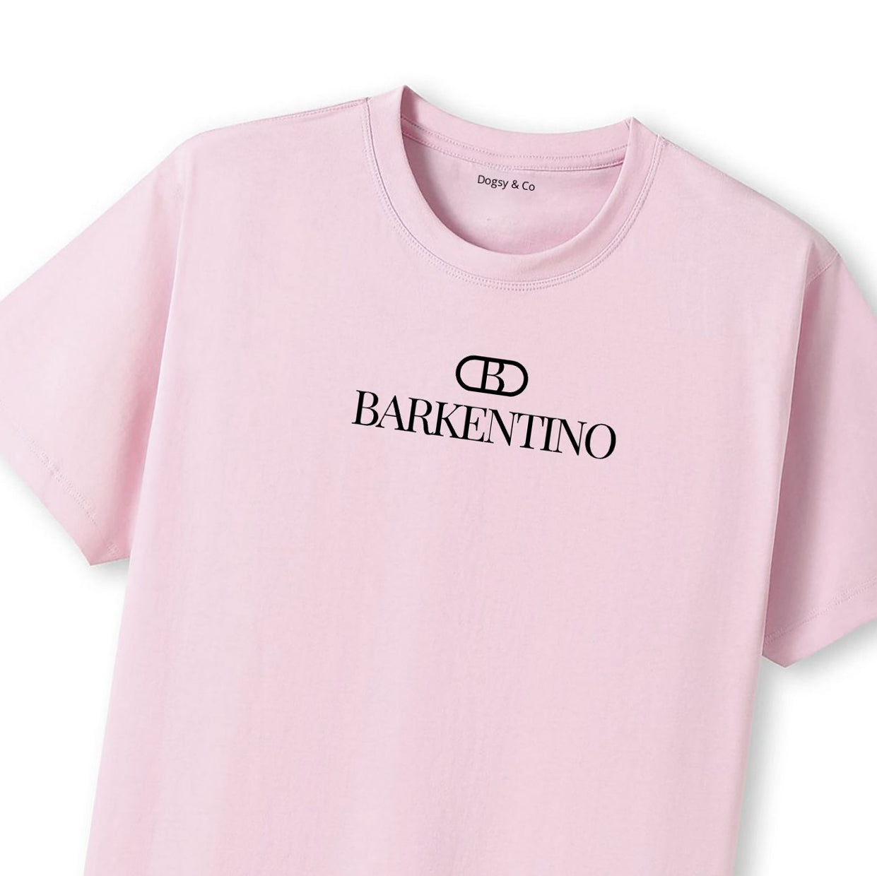 BARKTENINO Dogsigner T-Shirt - close up view
