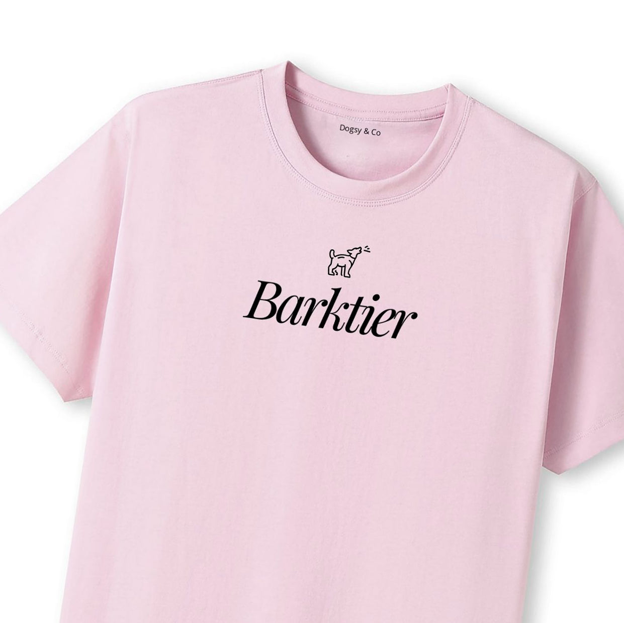 BARKTIER Dogsigner T-Shirt - close up view