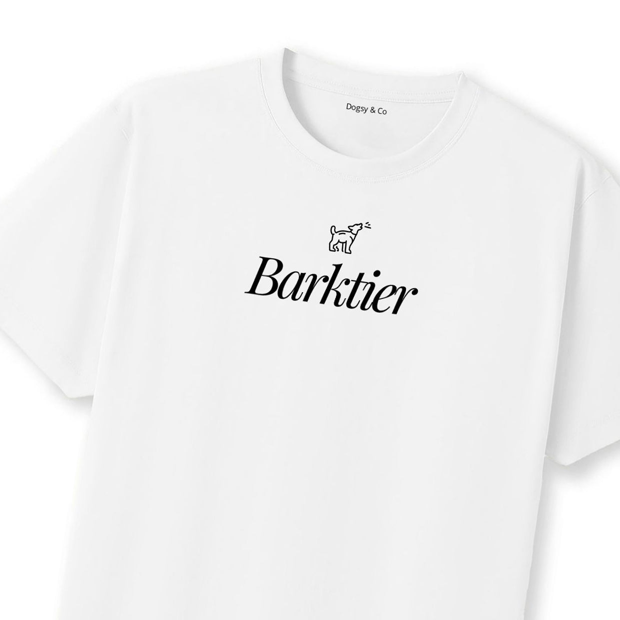 BARKTIER Dogsigner T-Shirt - close up view