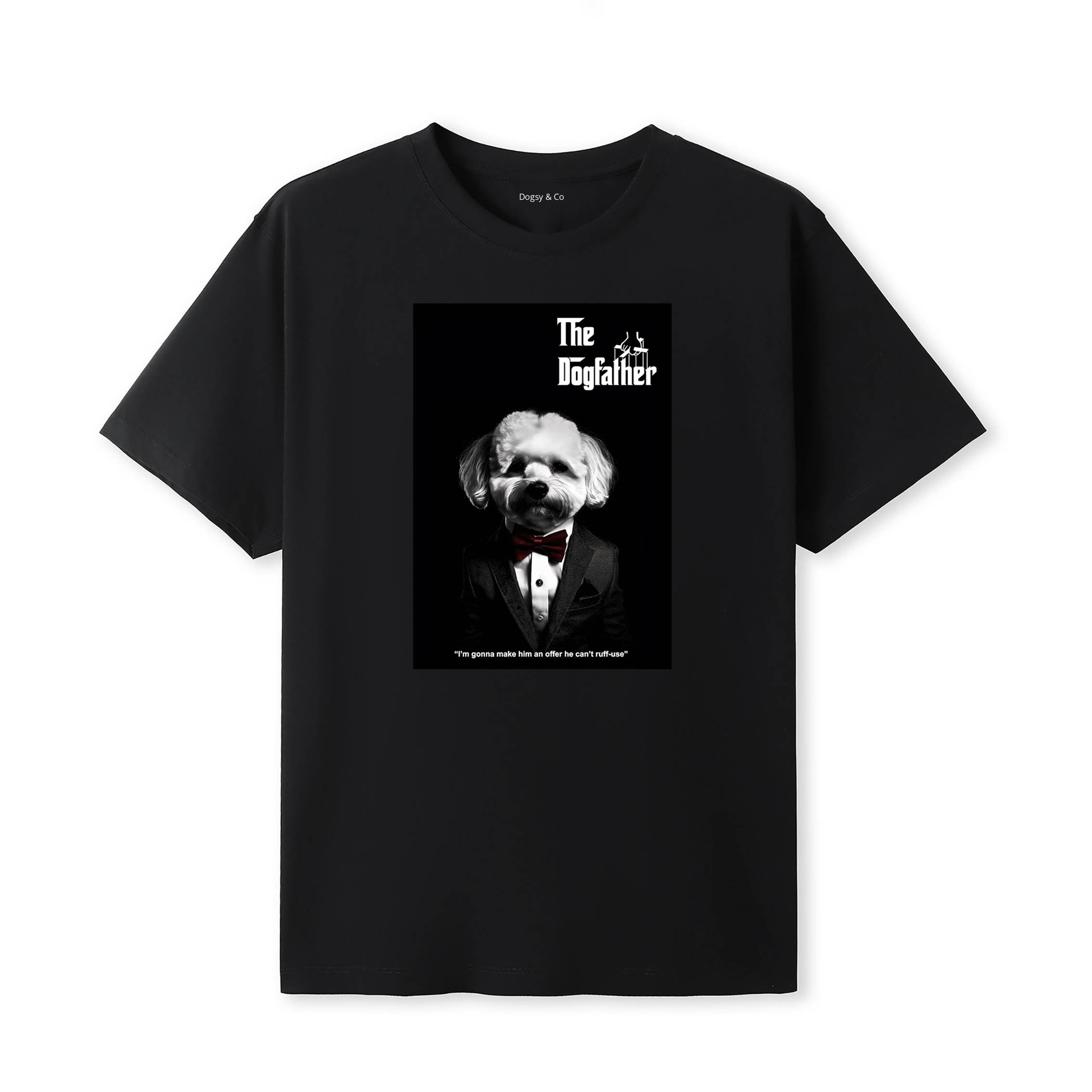 Bichon Frise Dogfather T-Shirt Artwork