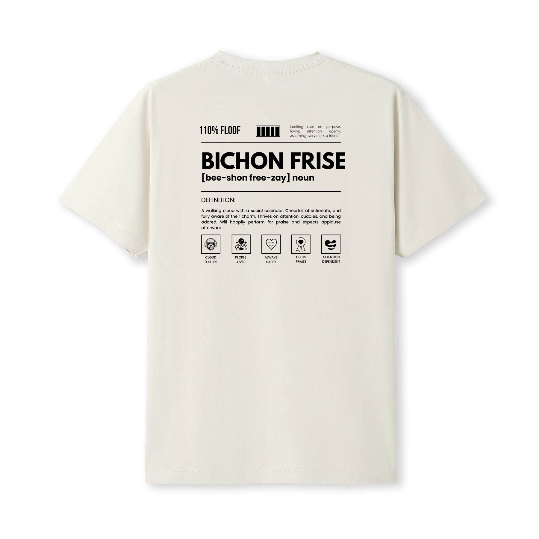 Bichon Frise Definition T-Shirt | Dogsy & Co