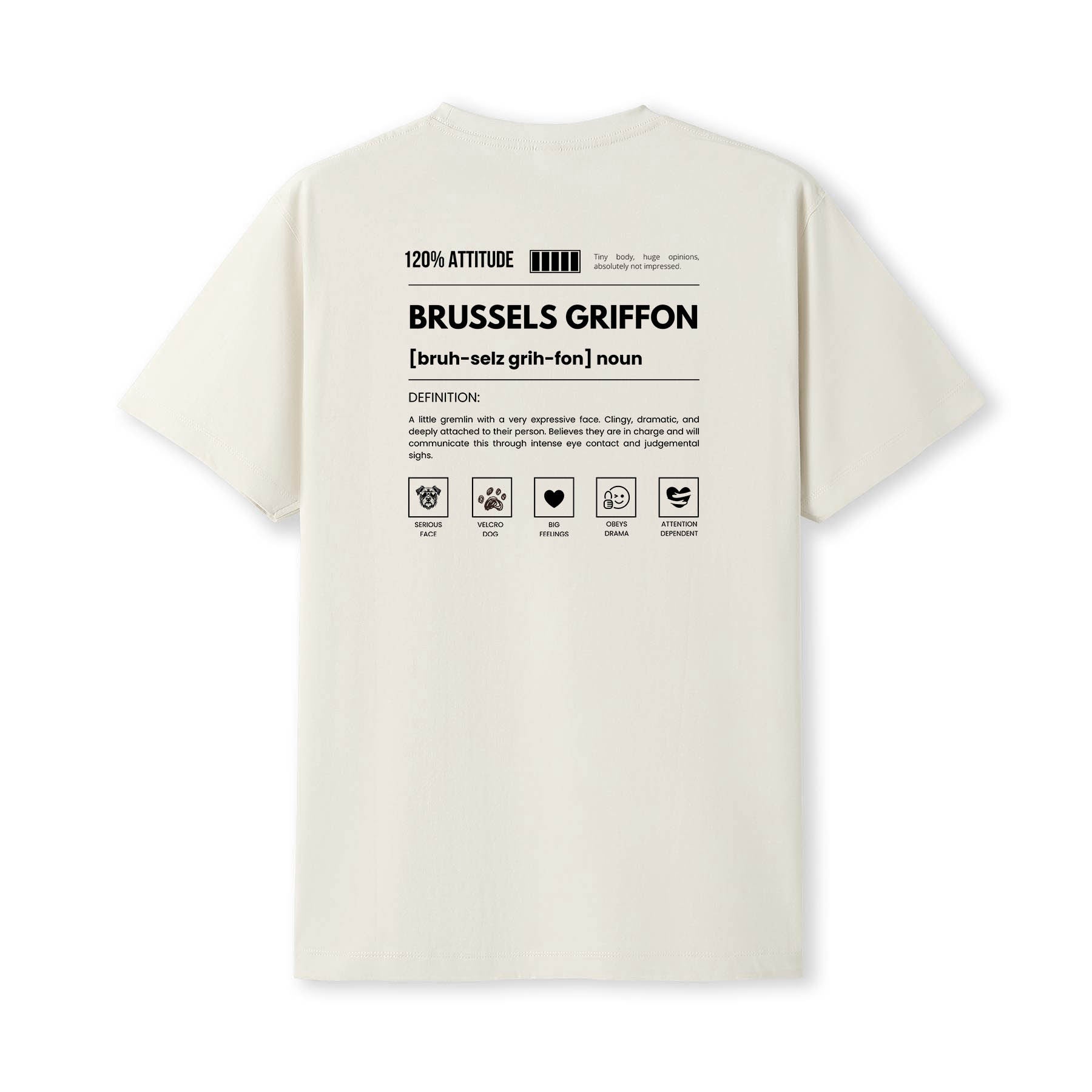 Brussels Griffon Definition T-Shirt | Dogsy & Co