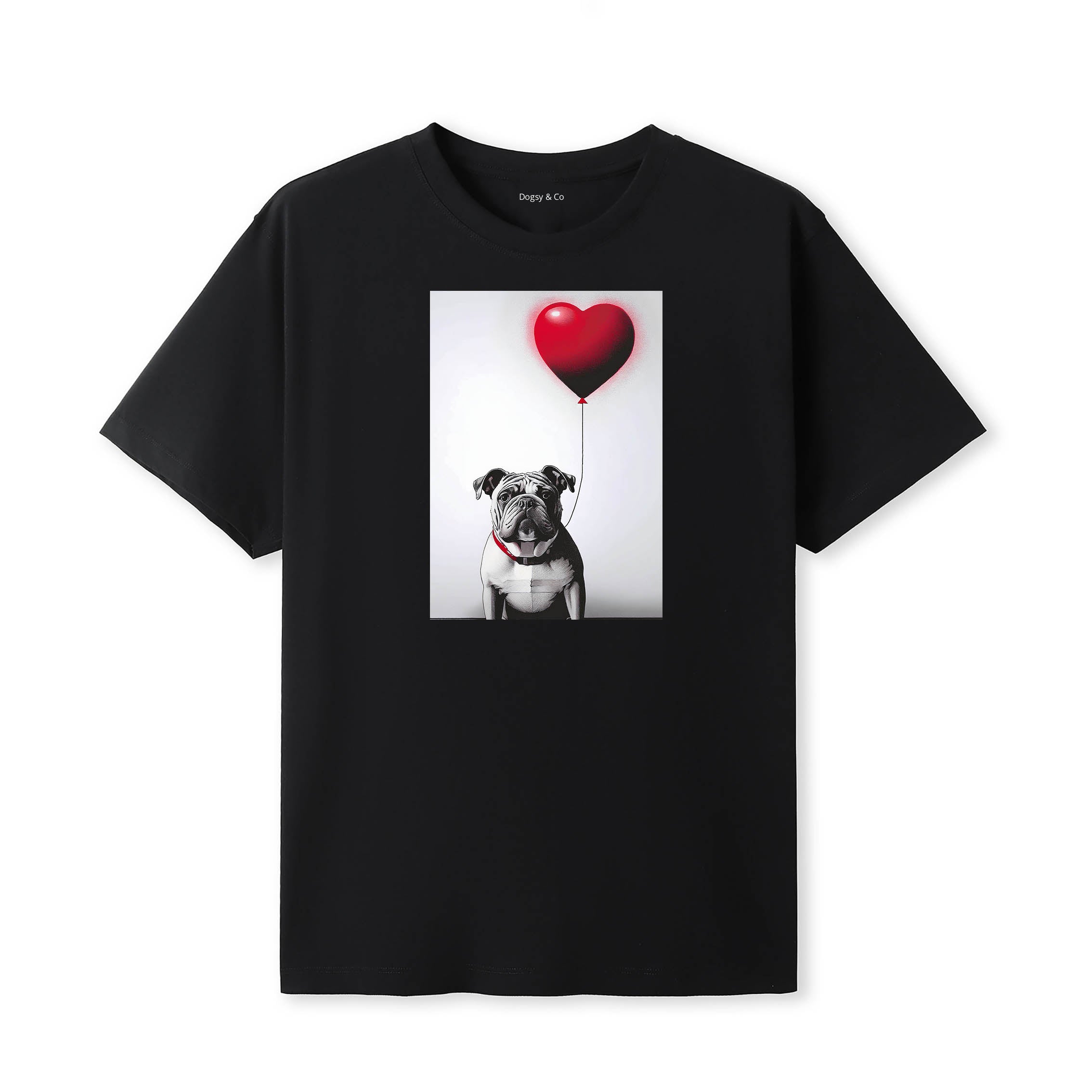 Bulldog 1 Dogsy T-Shirt Black