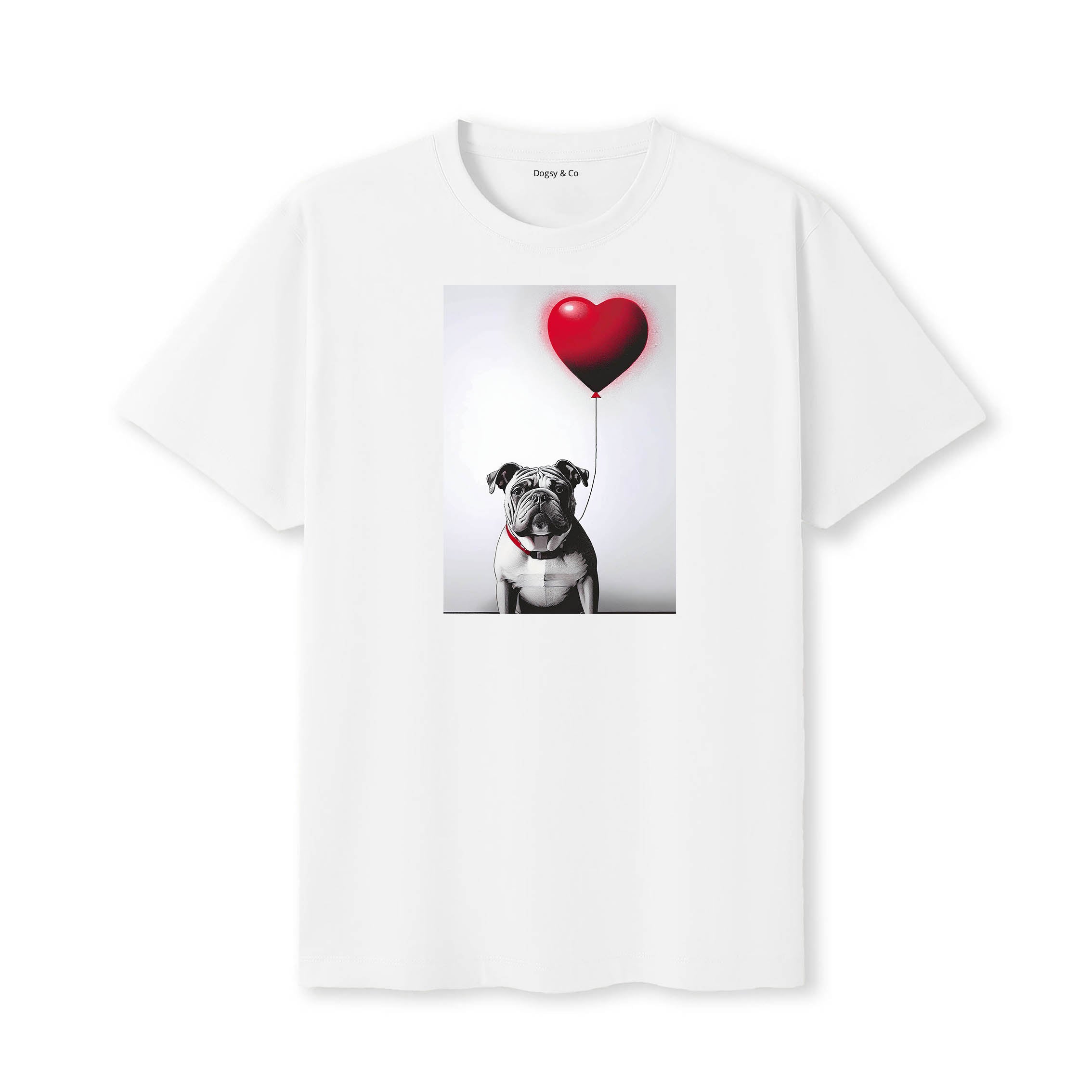 Bulldog 1 Dogsy T-Shirt White