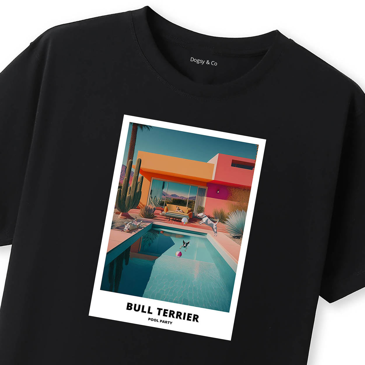Bull Terrier Pool Party T-shirt