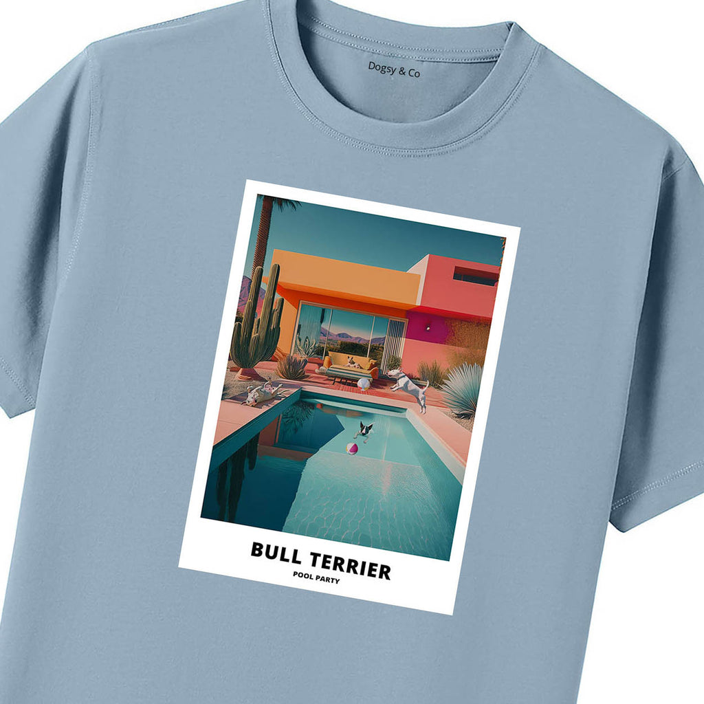 Bull Terrier Pool Party T-shirt