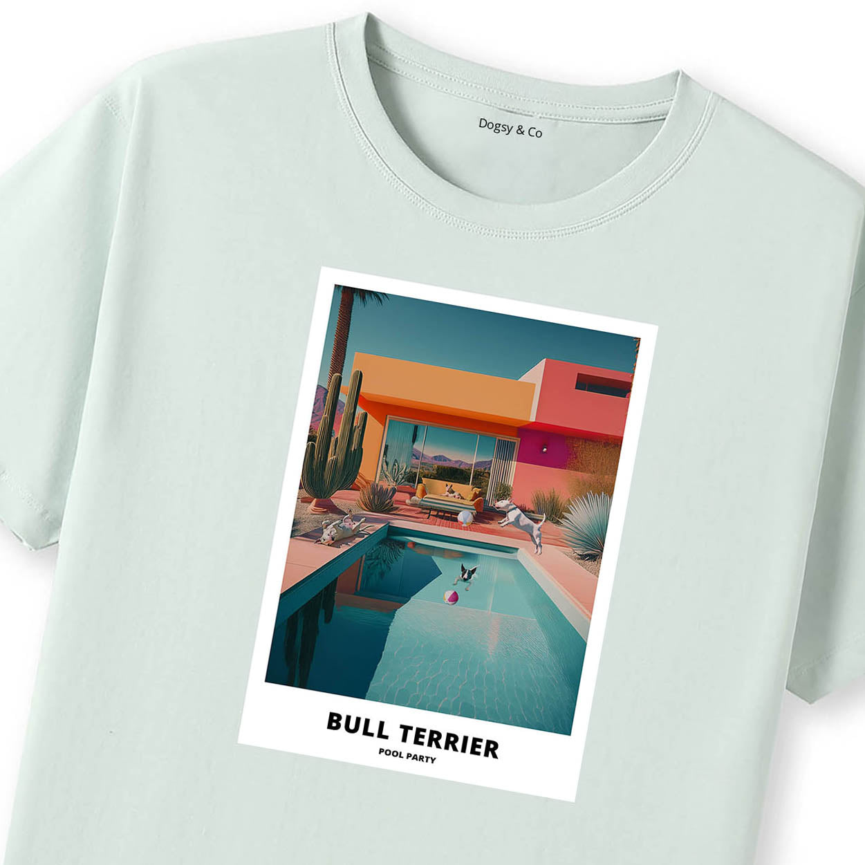 Bull Terrier Pool Party T-shirt