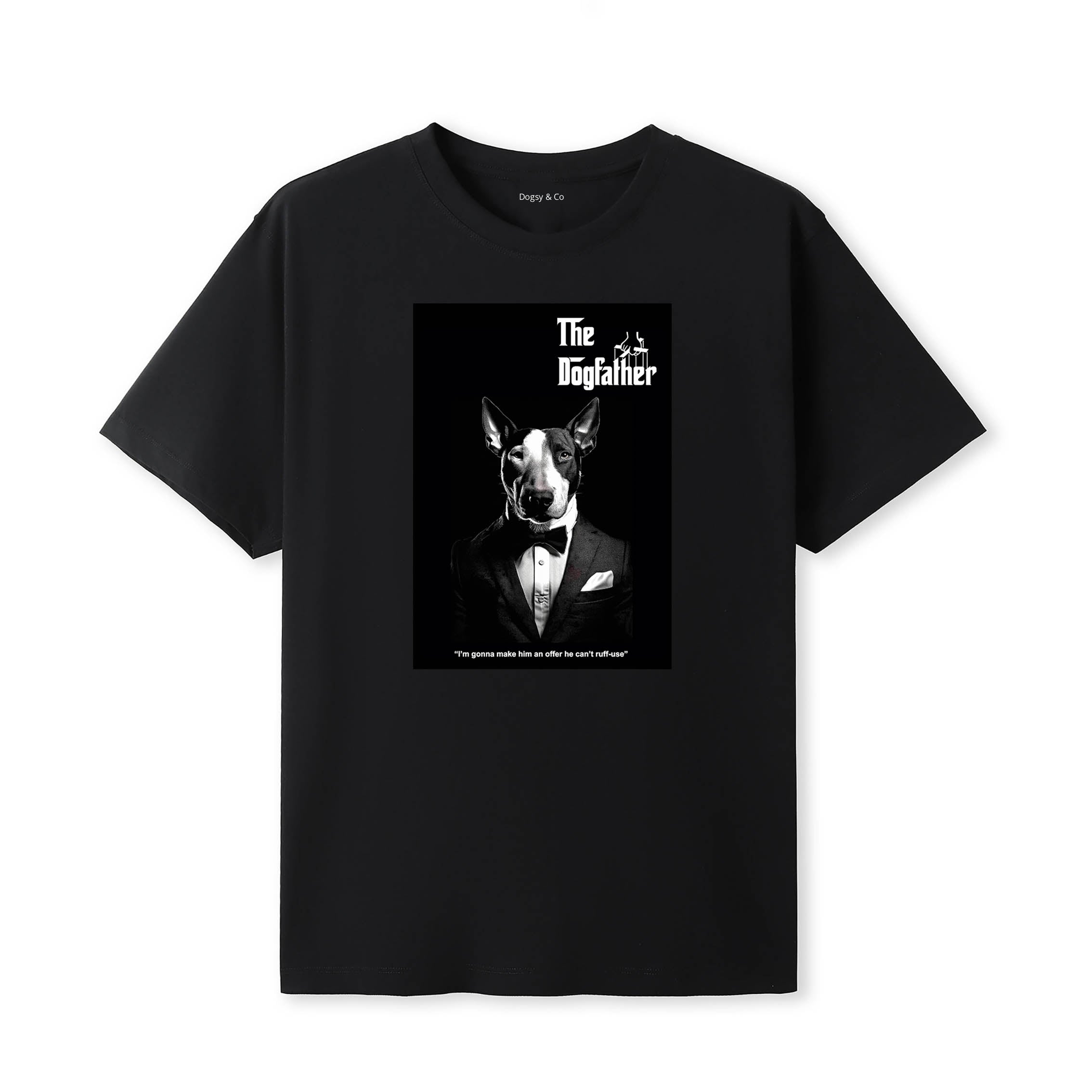 Bull Terrier Mafia 2 Dogfather T-Shirt Artwork