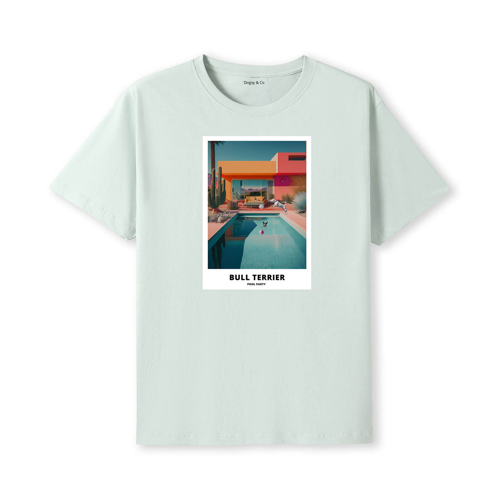 Bull Terrier Pool Party T-shirt