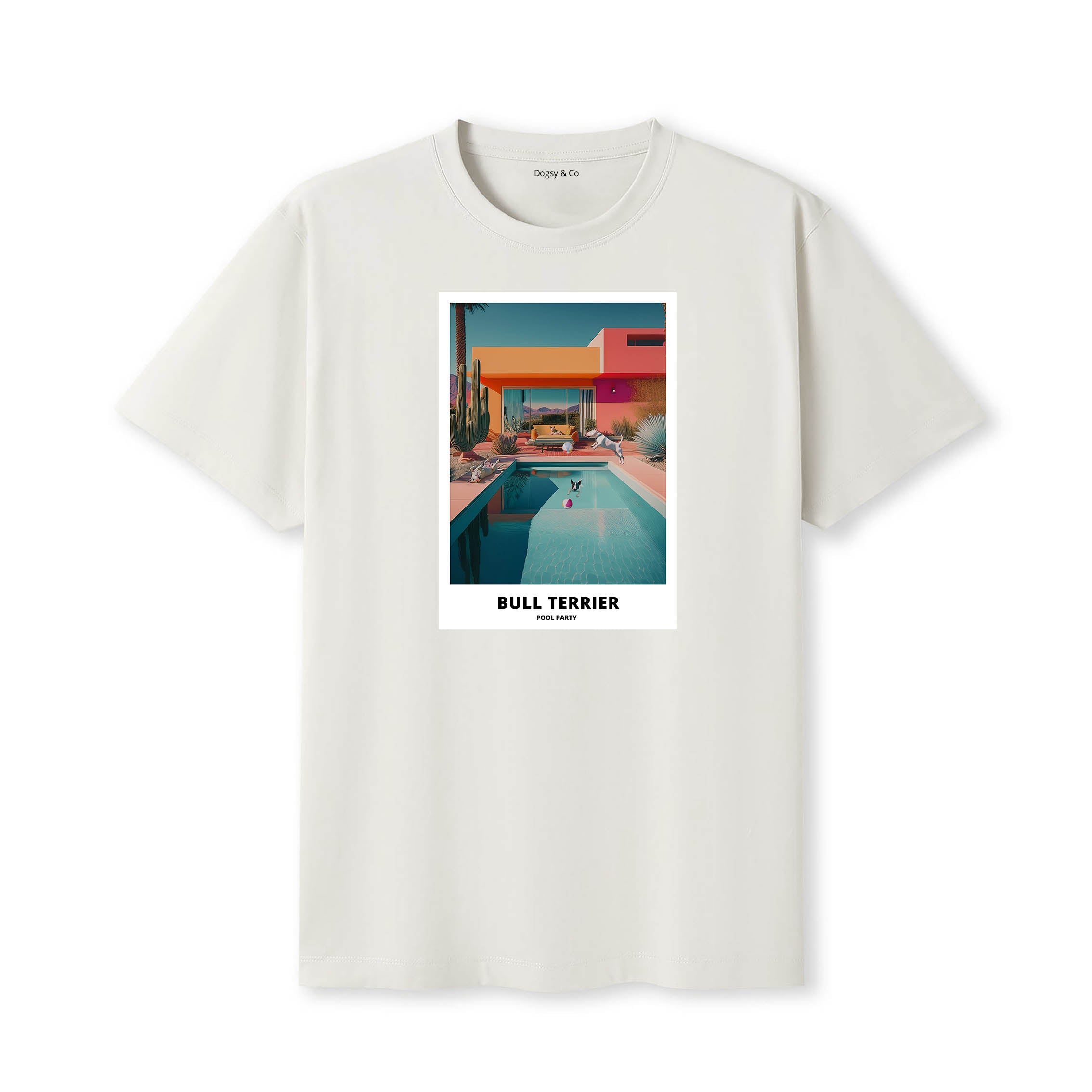Bull Terrier Pool Party T-shirt