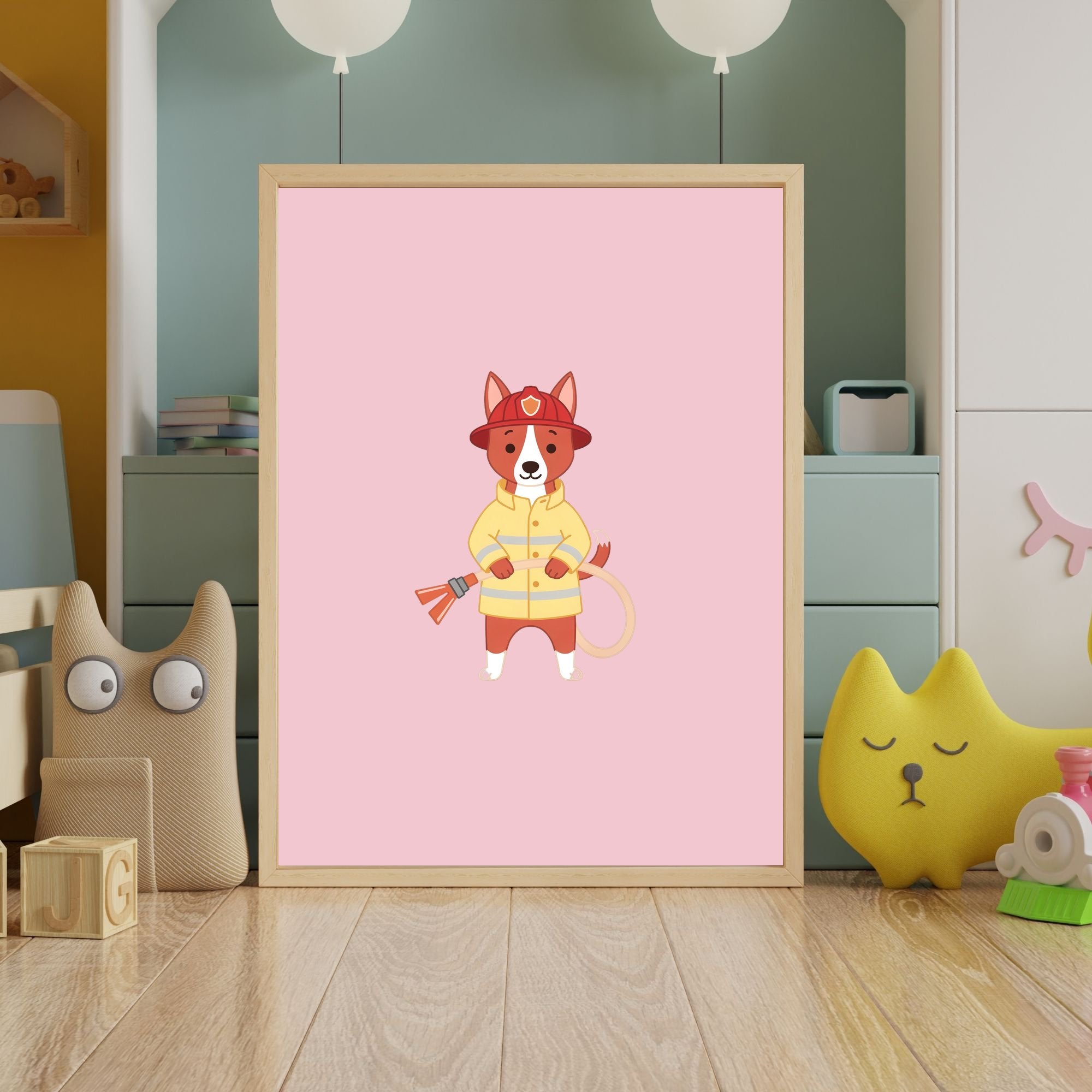 Basenji Kids Nursery Wall Art Print Bundle — 22 Dog Costume Designs, 5 Colours, 6 Print Sizes | Digital Download