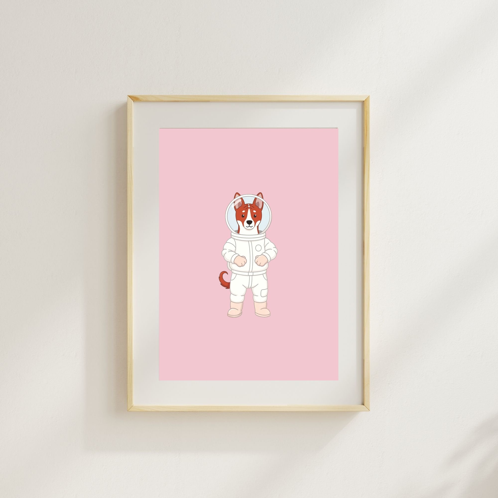 Basenji Kids Nursery Wall Art Print Bundle — 22 Dog Costume Designs, 5 Colours, 6 Print Sizes | Digital Download