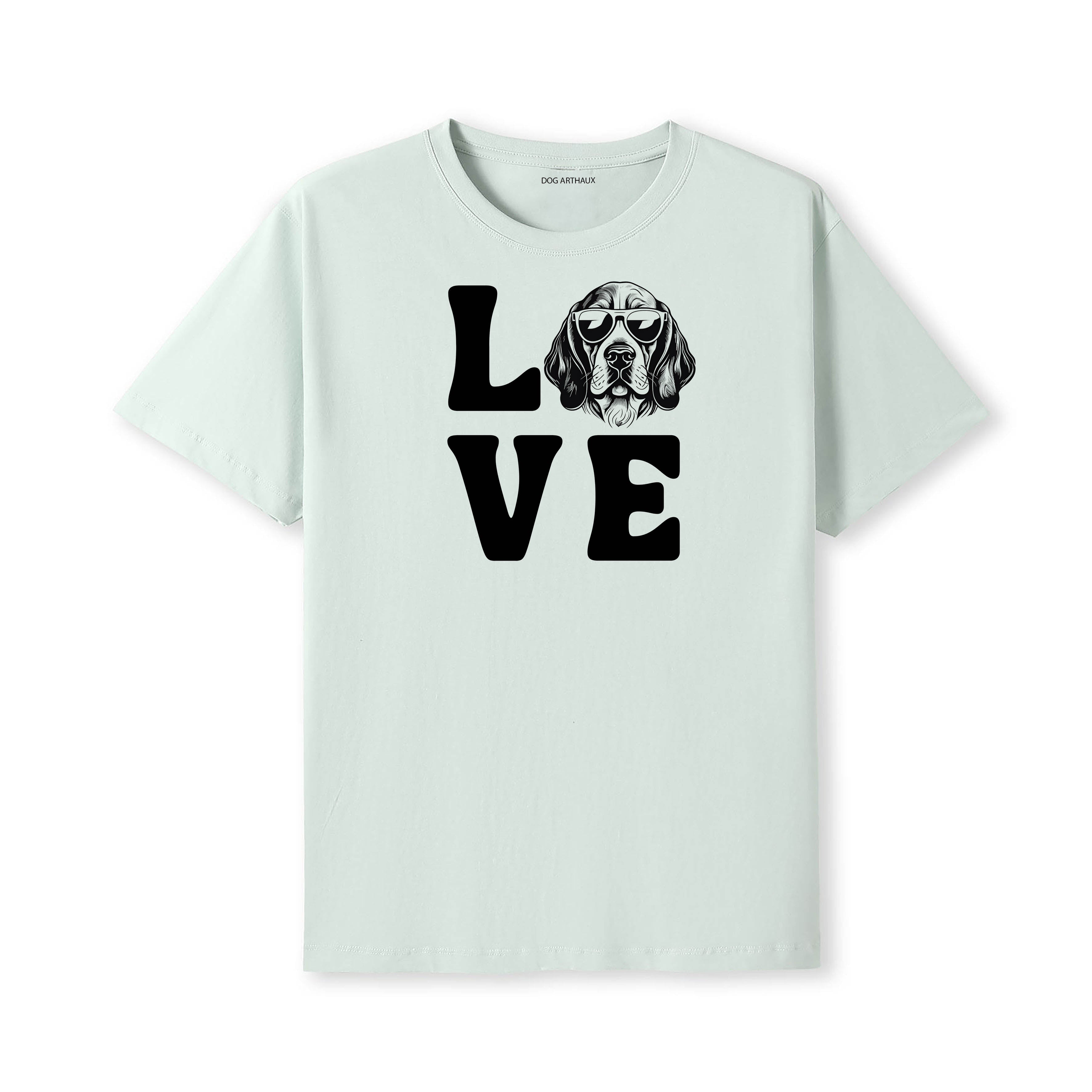 Basset Hound LOVE DOGS Tshirt