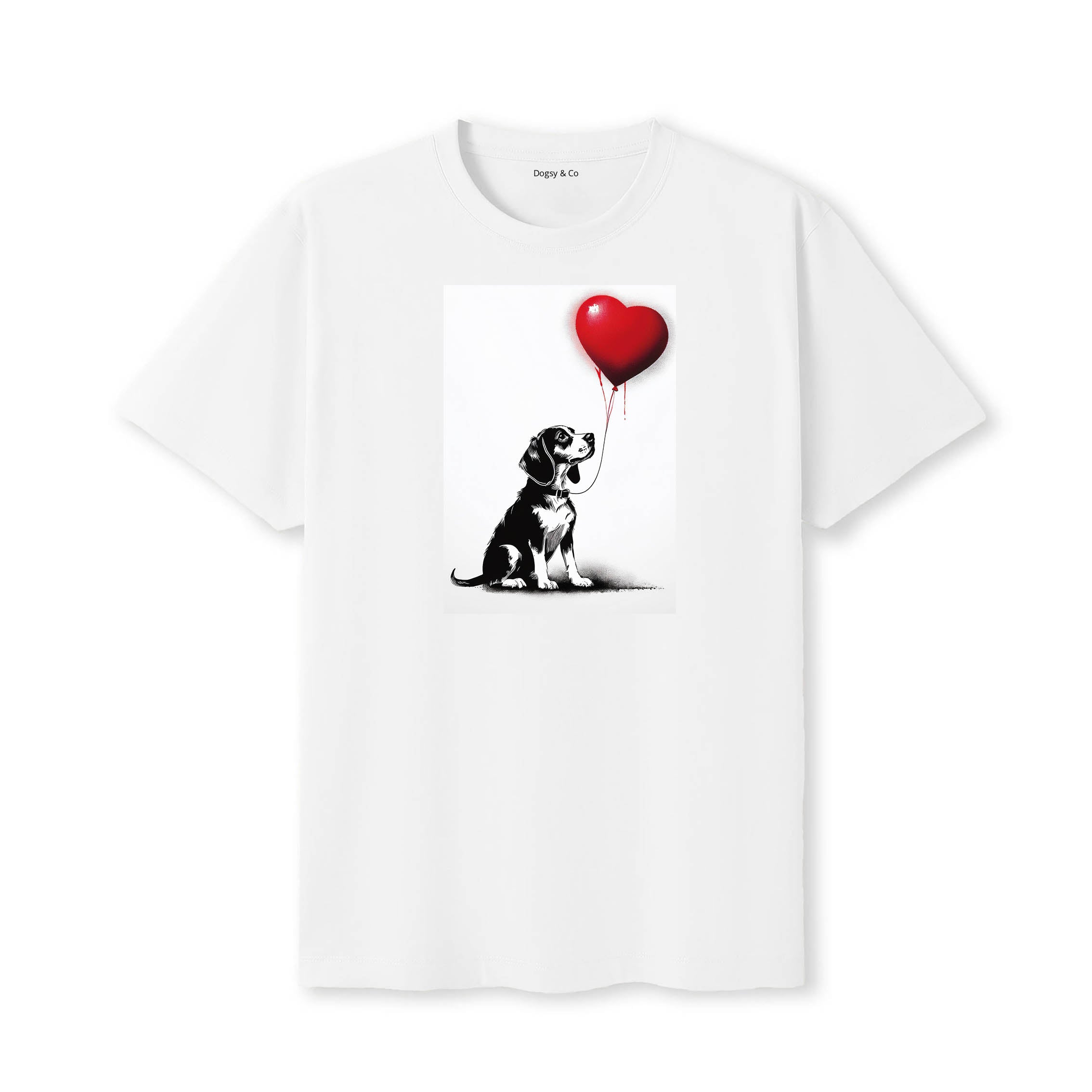 Beagle 1 Dogsy T-Shirt White