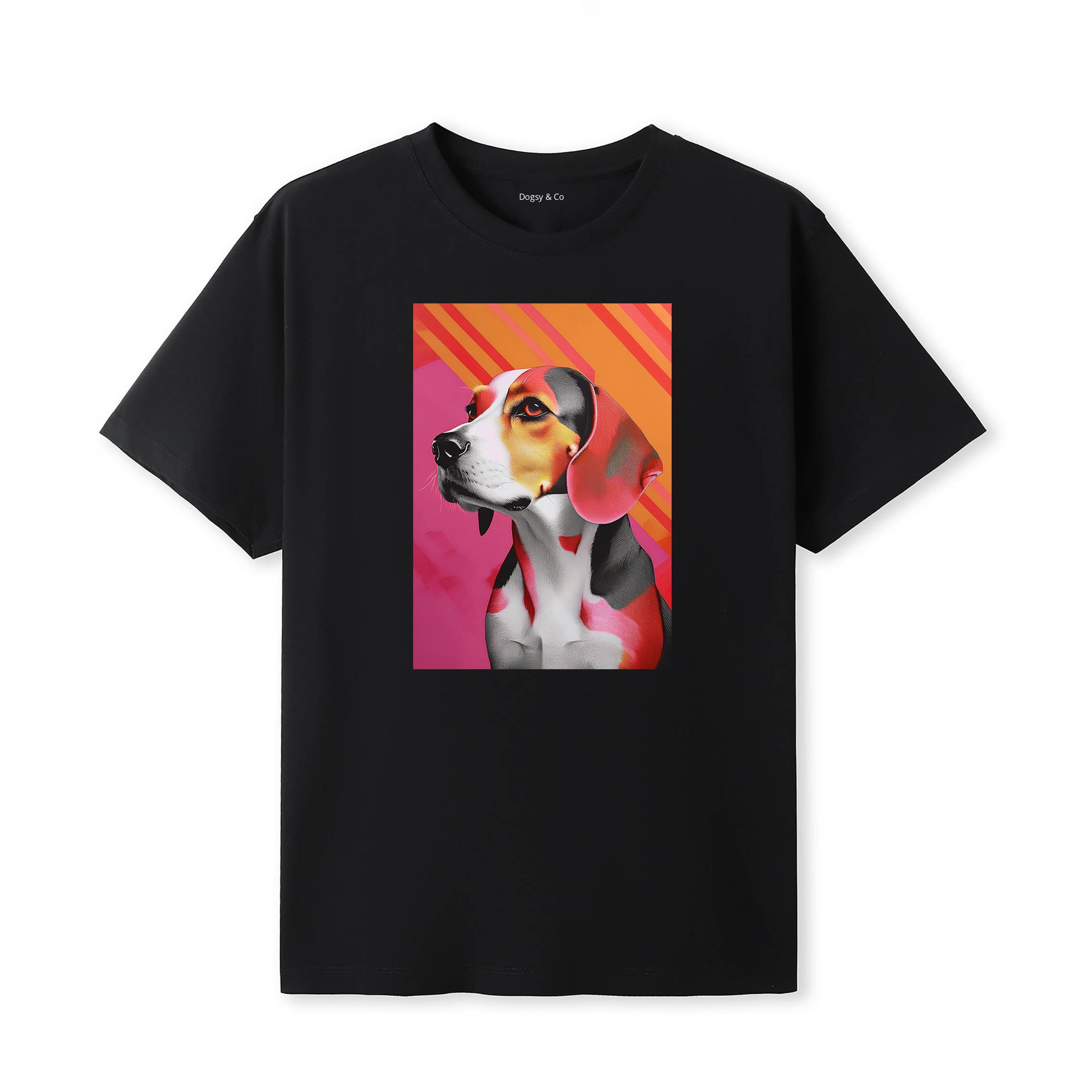 Beagle Mod Pop Dogs T-Shirt Artwork