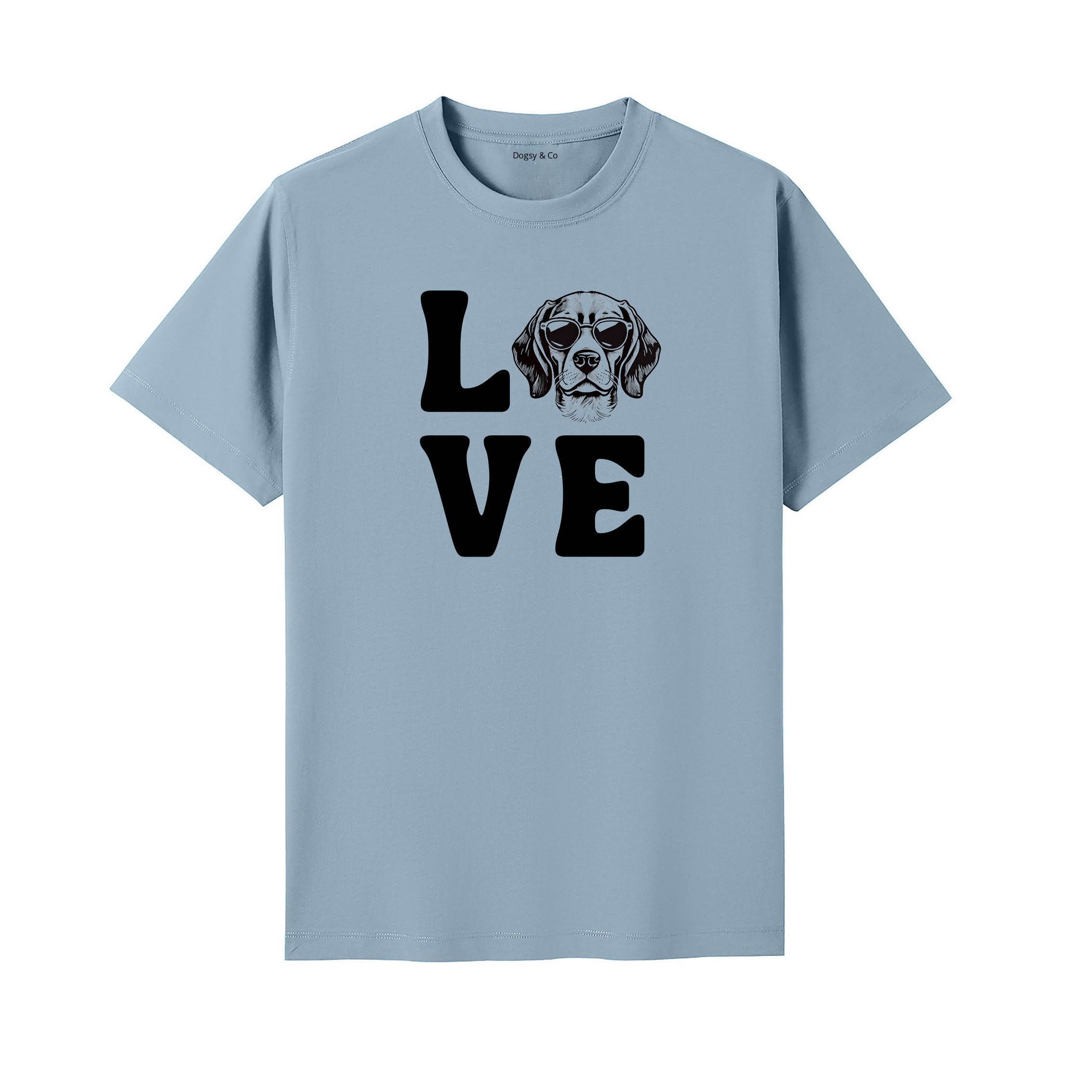 Beagle LOVE DOGS Tshirt | Dogsy & Co