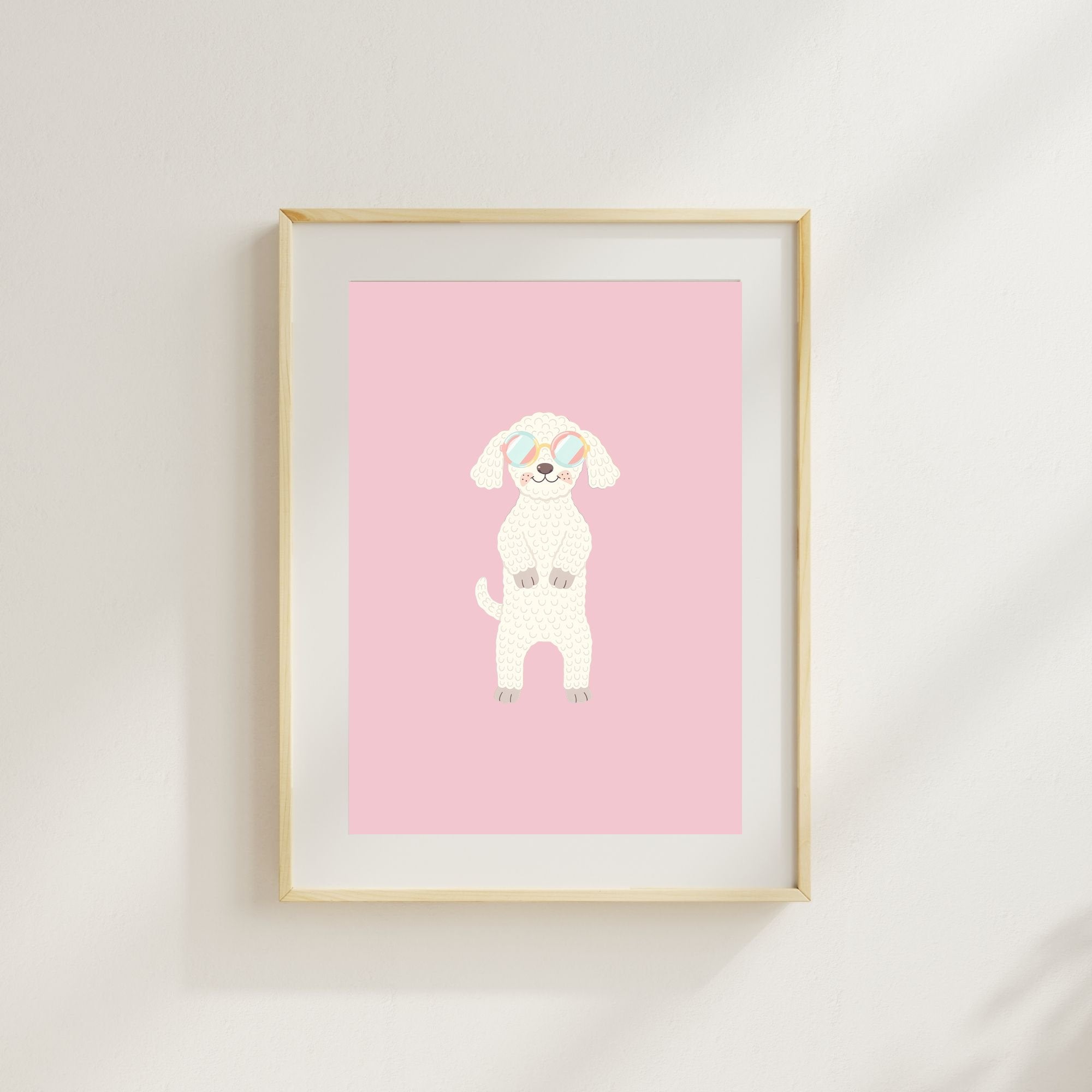 Bedlington Terrier Kids Nursery Wall Art Print Bundle — 22 Dog Costume Designs, 5 Colours, 6 Print Sizes | Digital Download