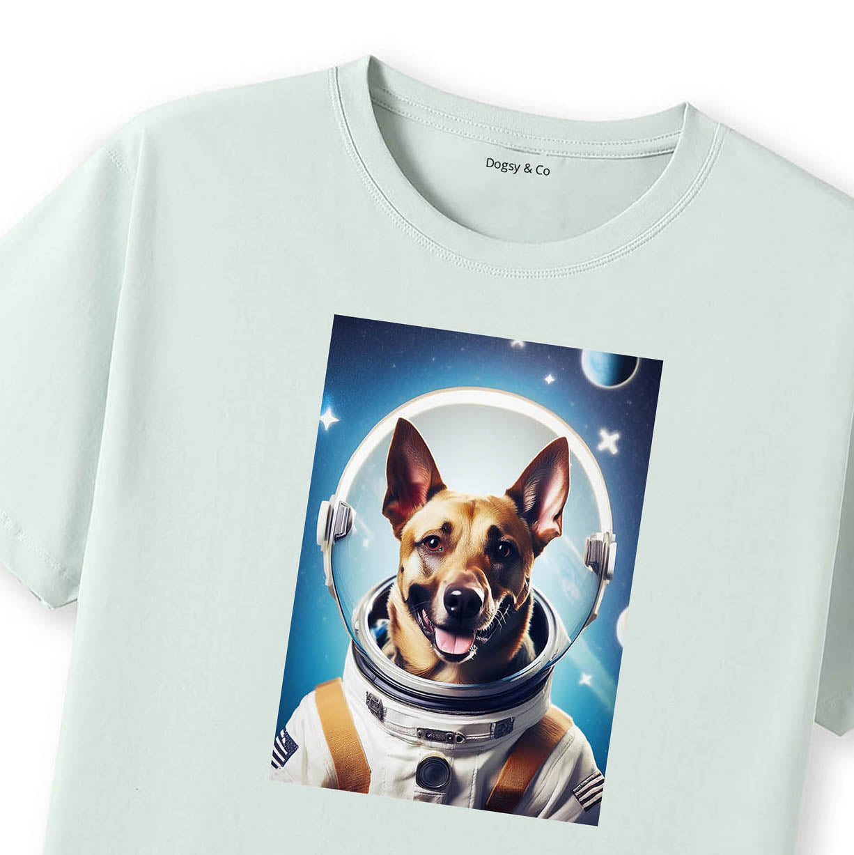 Mint T-Shirt Close Up