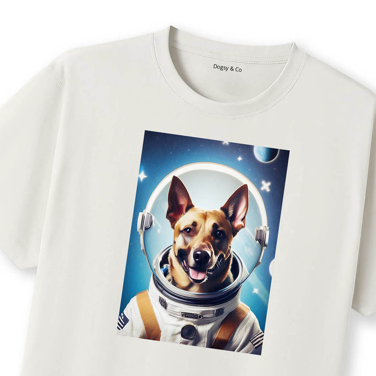 Natural T-Shirt Close Up
