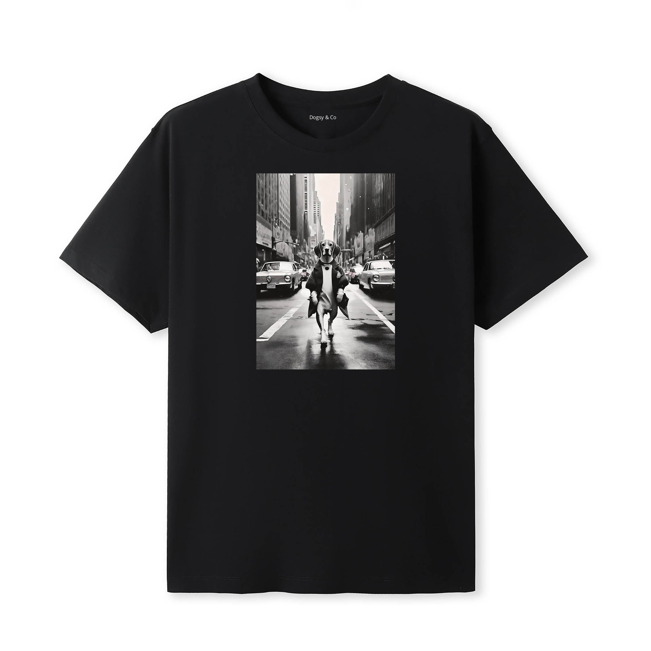 Bernese Mountain Dog Dogsy Dean T-Shirt Black