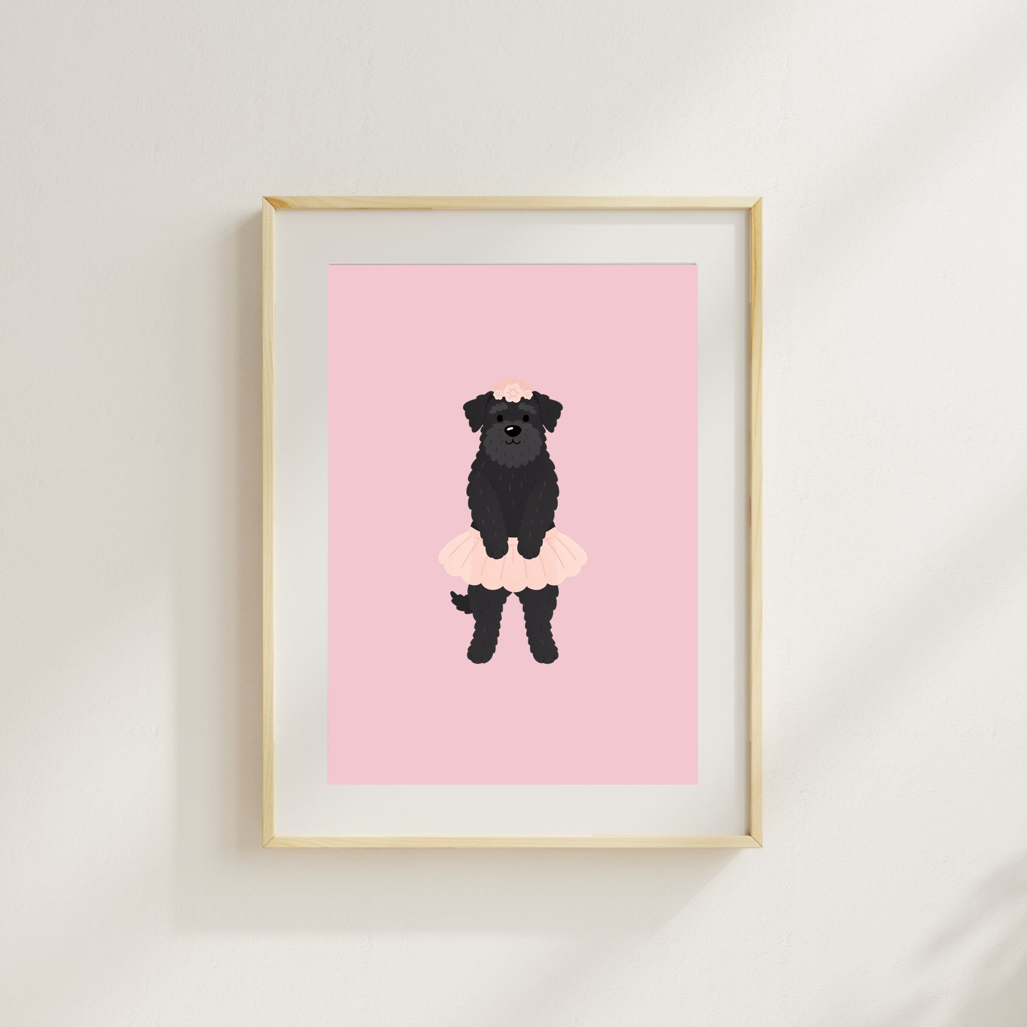 Black Russian Terrier Kids Nursery Wall Art Print Bundle — 22 Dog Costume Designs, 5 Colours, 6 Print Sizes | Digital Download