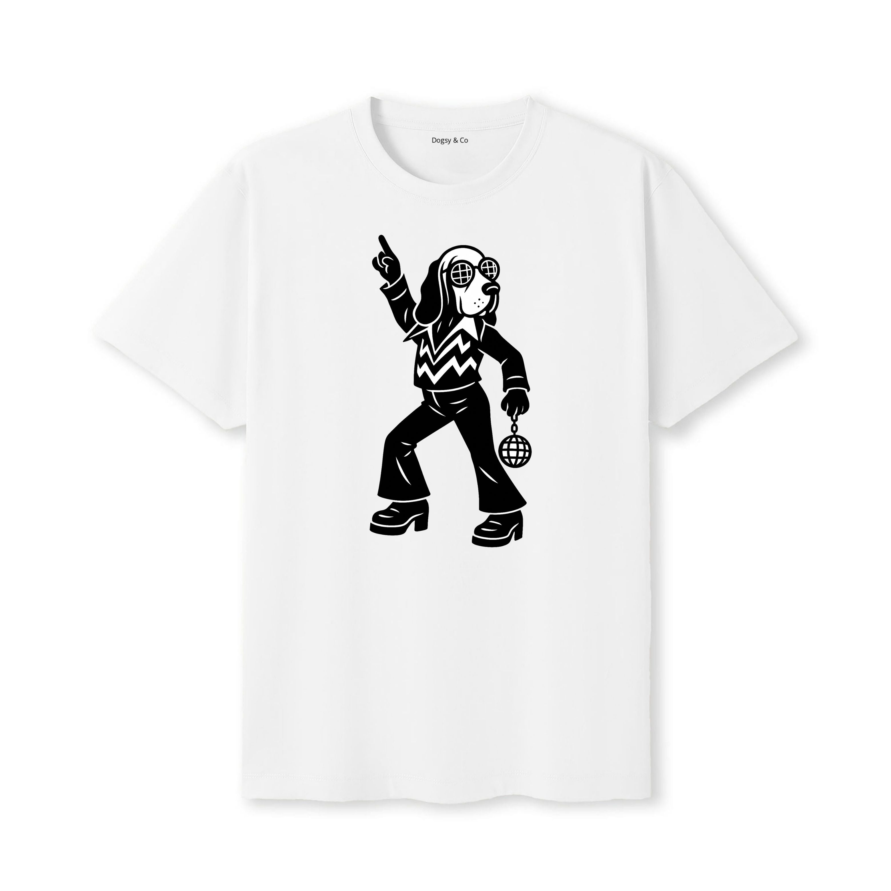 Bloodhound Disco Doggo T-Shirt - alternate view