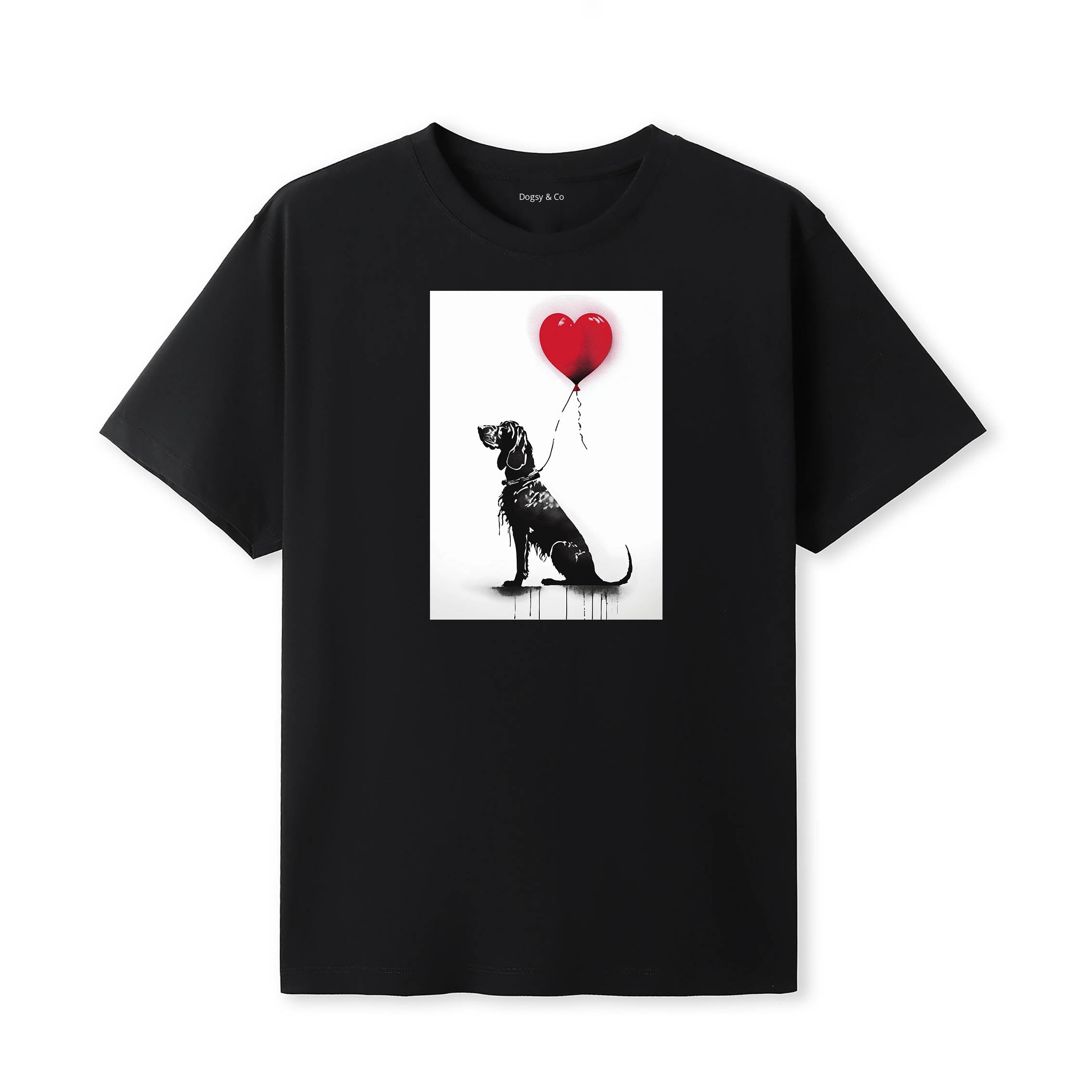 Bloodhound 1 Dogsy T-Shirt Black