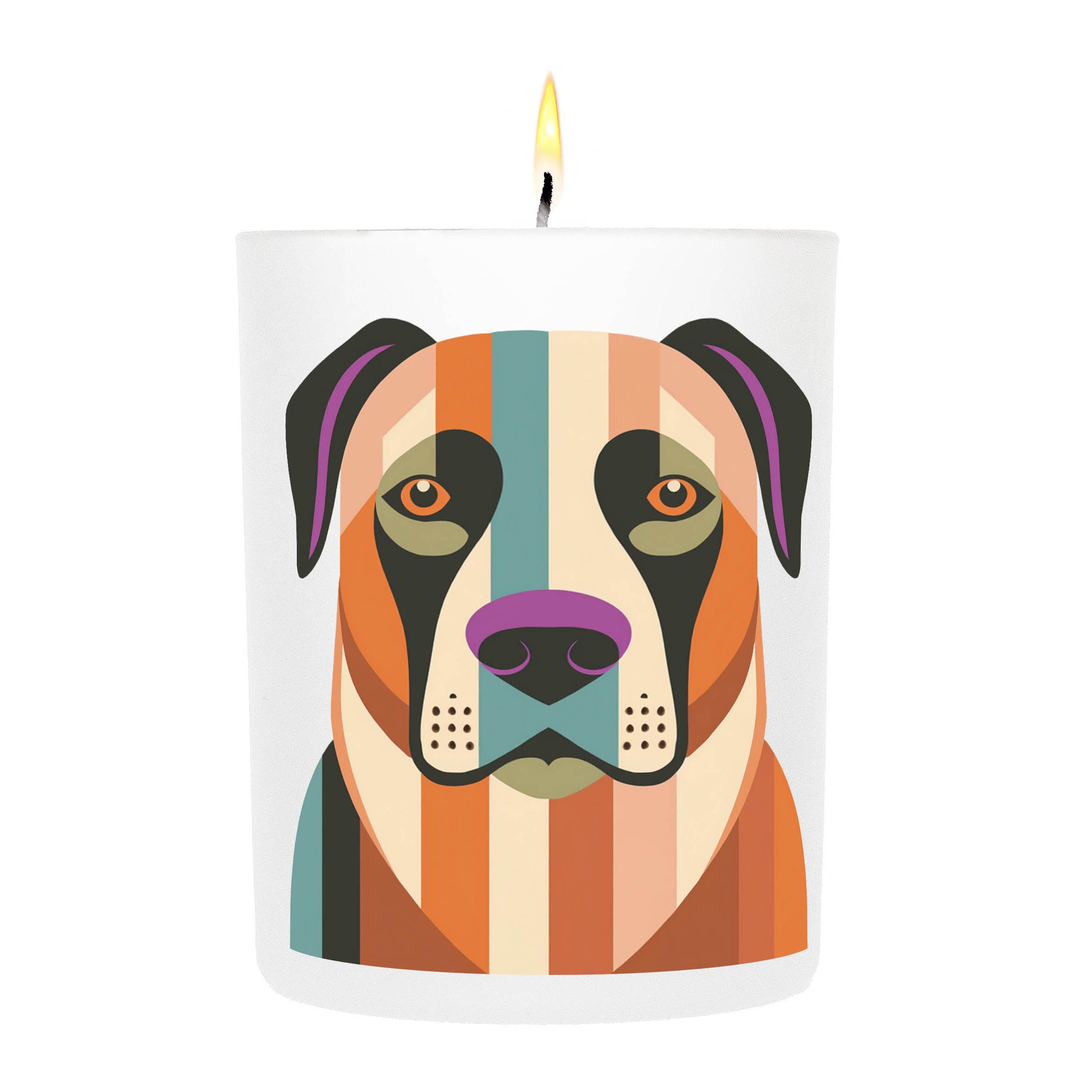 Boerboel Graphic Bold Dog Candle