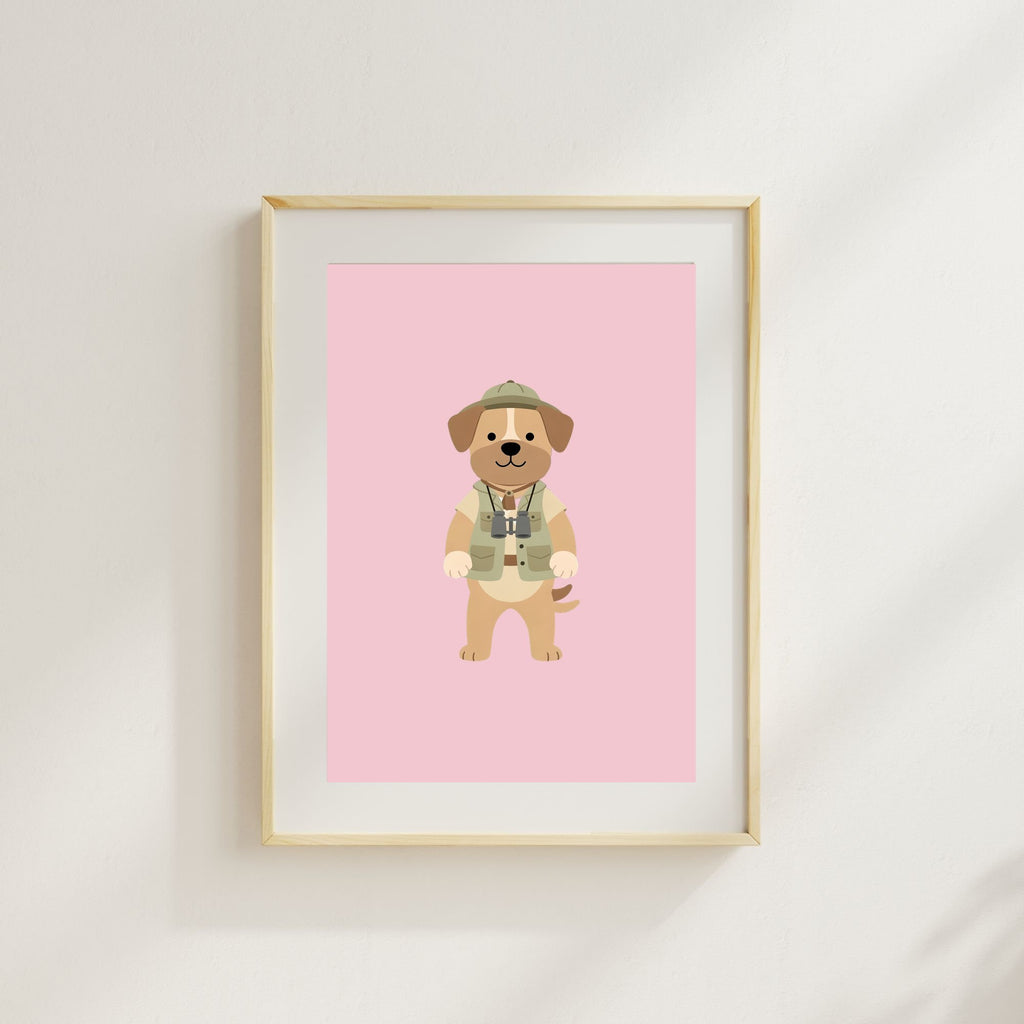 Boerboel Kids Nursery Wall Art Print Bundle — 22 Dog Costume Designs, 5 Colours, 6 Print Sizes | Digital Download