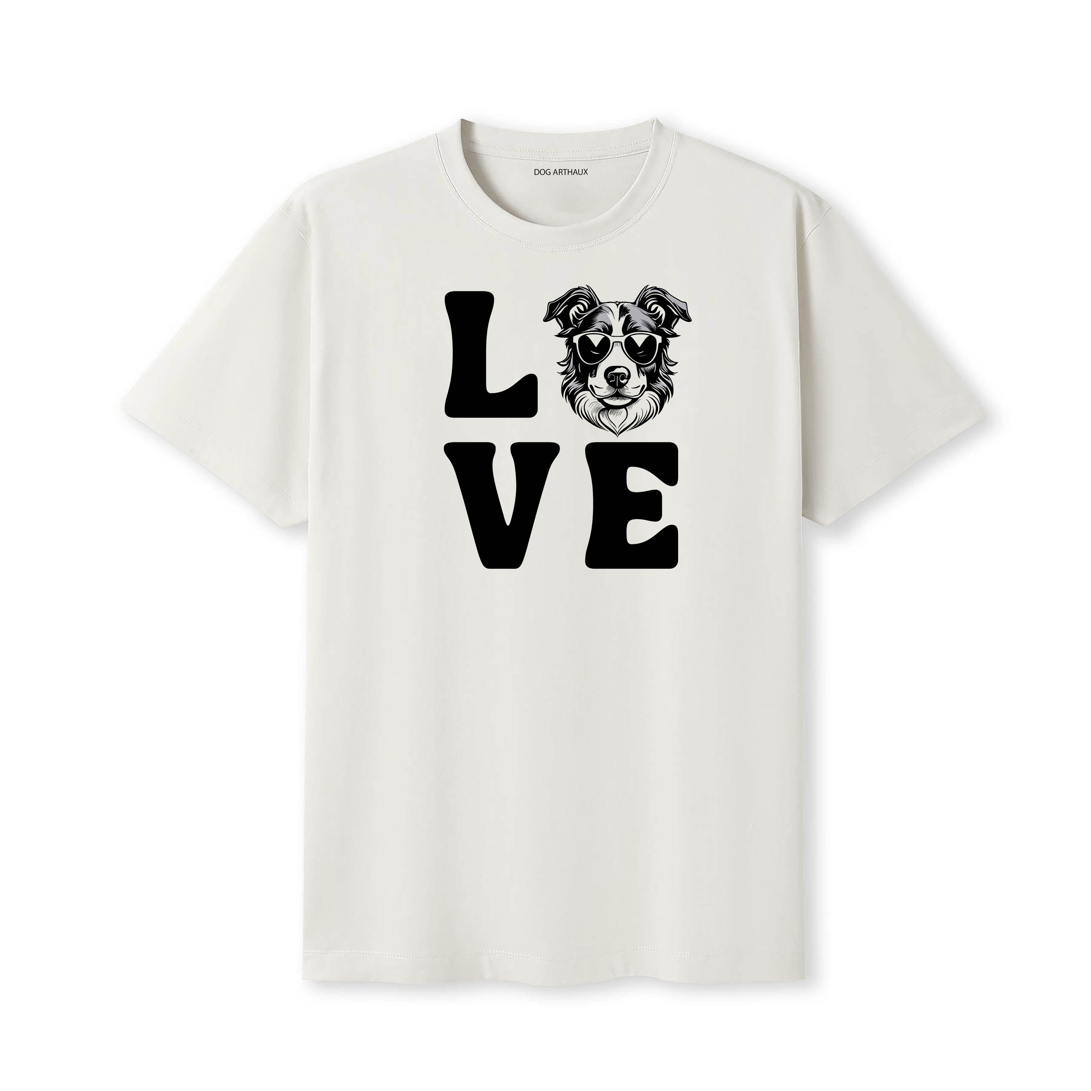 Border Collie LOVE DOGS Tshirt