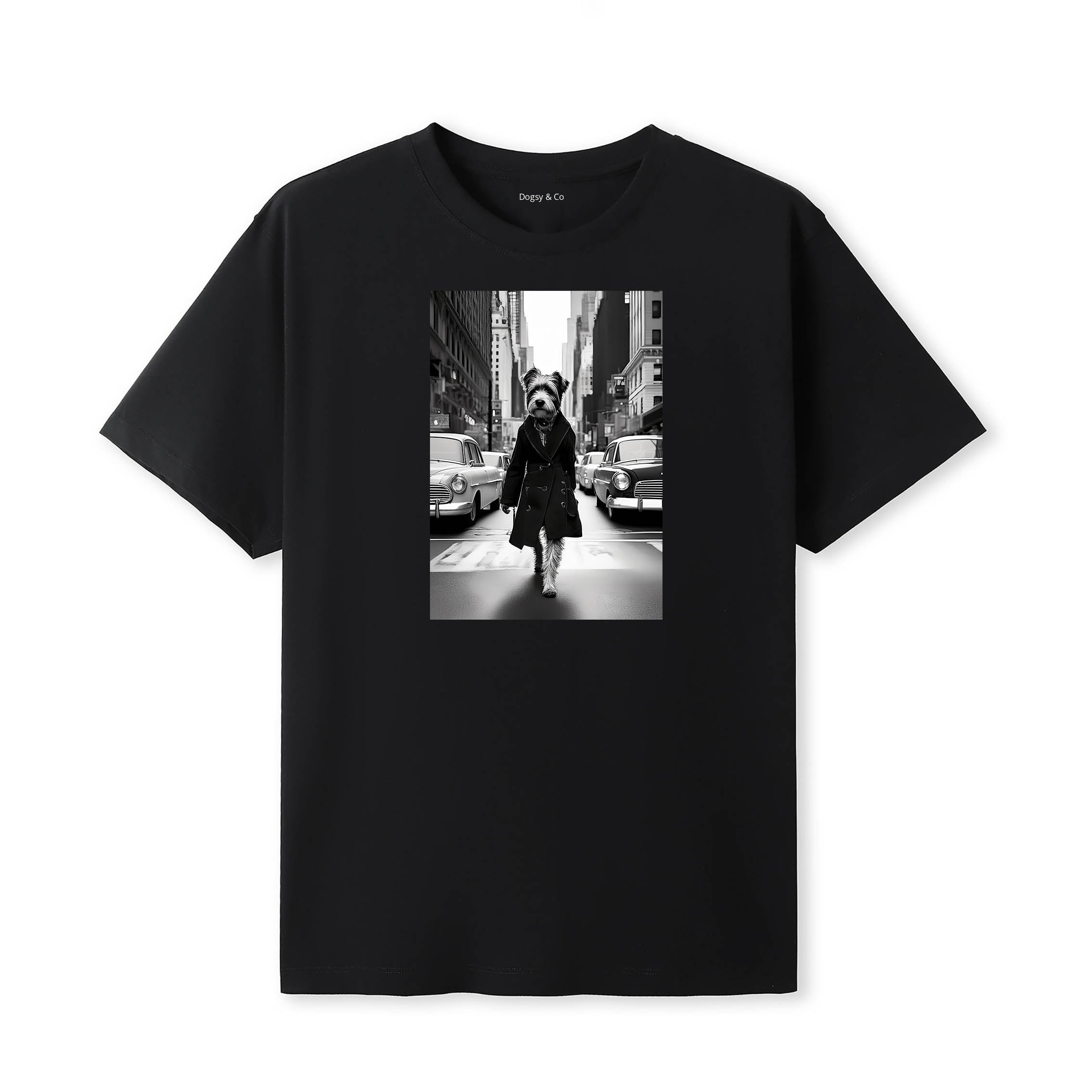 Border Terrier Dogsy Dean T-Shirt Black