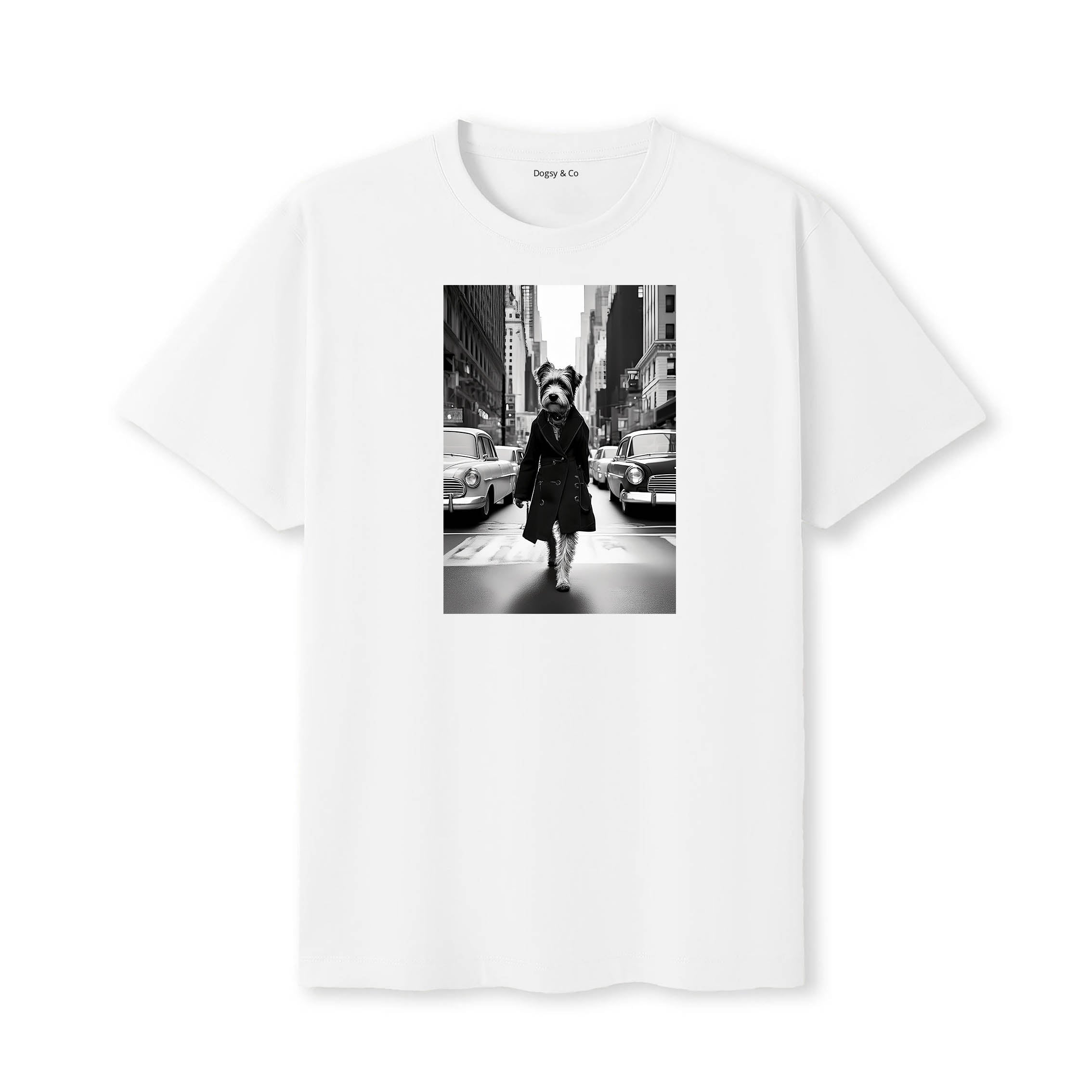 Border Terrier Dogsy Dean T-Shirt White